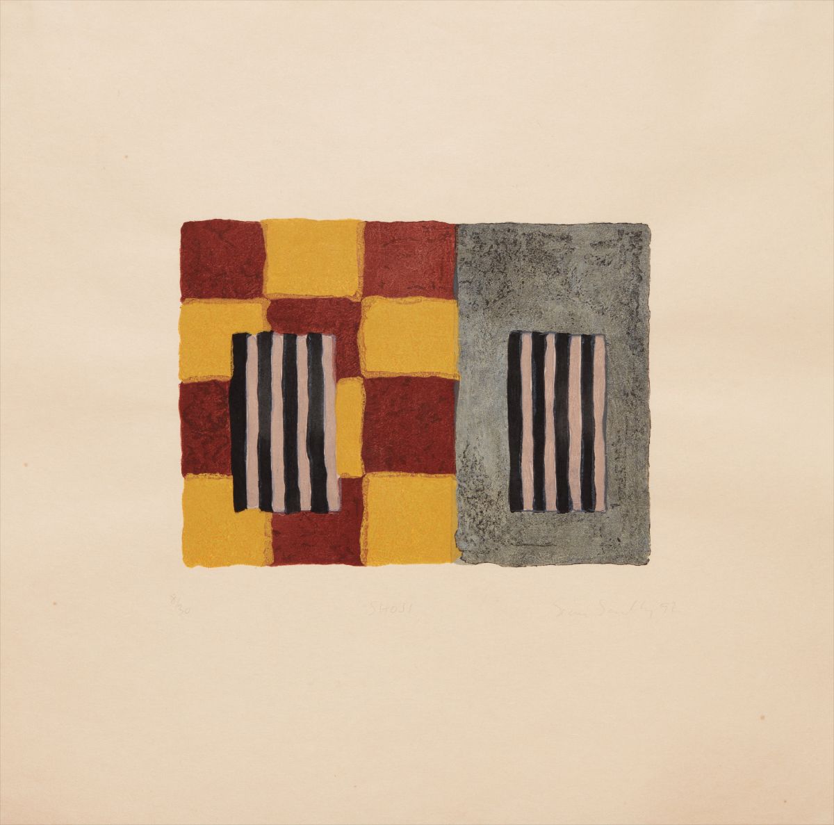 Sean Scully — Shoji