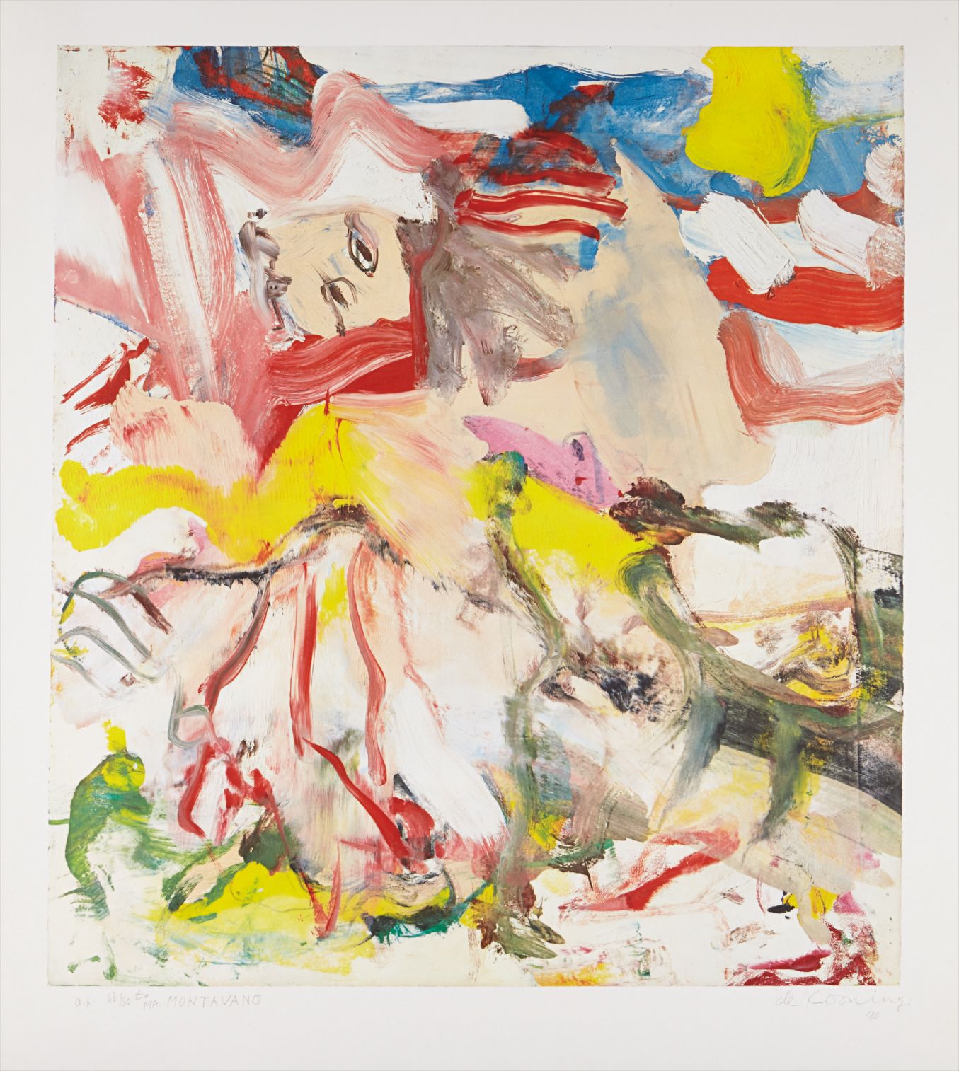 Willem de Kooning — Figures in a Landscape VI