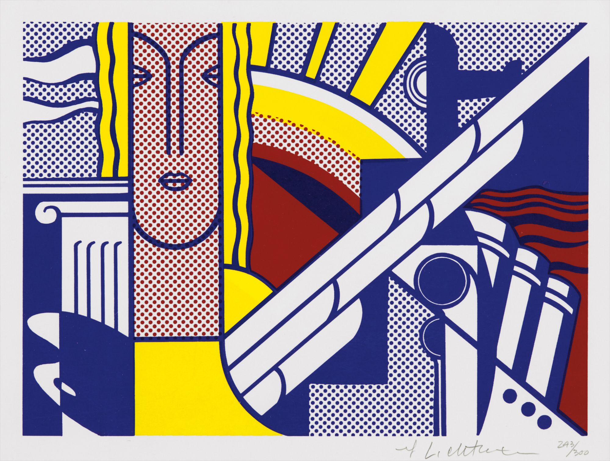 Roy Lichtenstein — Modern Art Poster