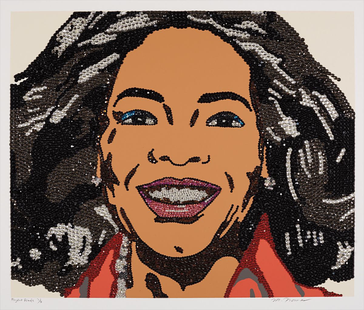 Mickalene Thomas — Oprah, from When Ends Meet