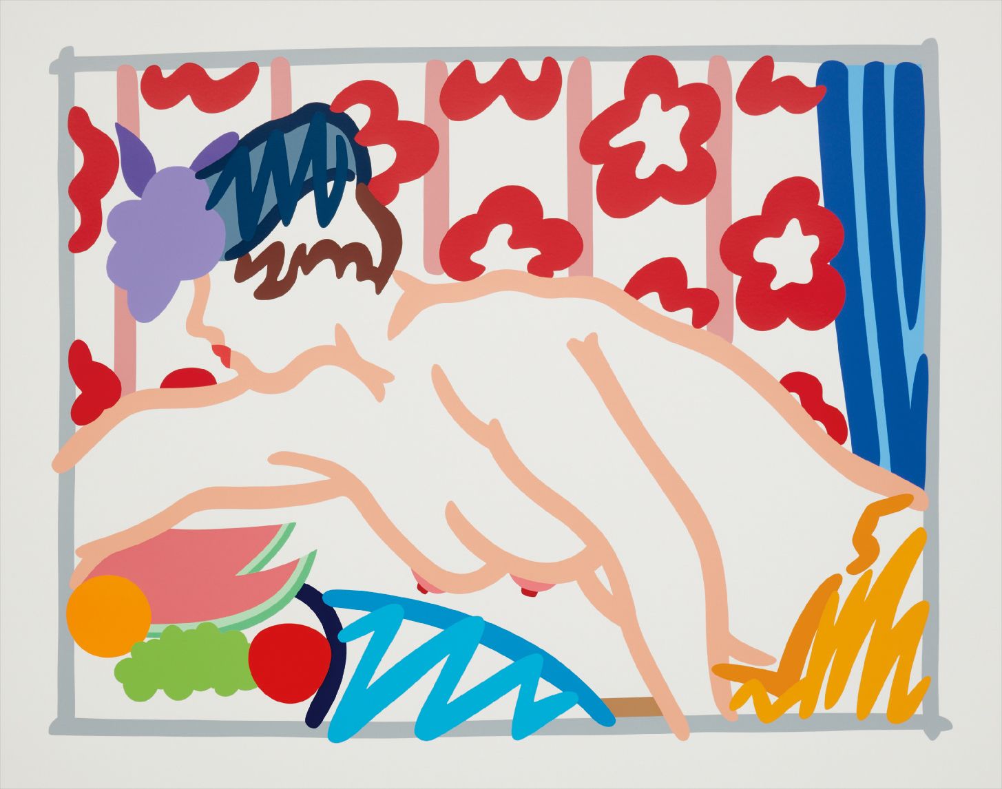 Tom Wesselmann — Judy Reaching Over Table