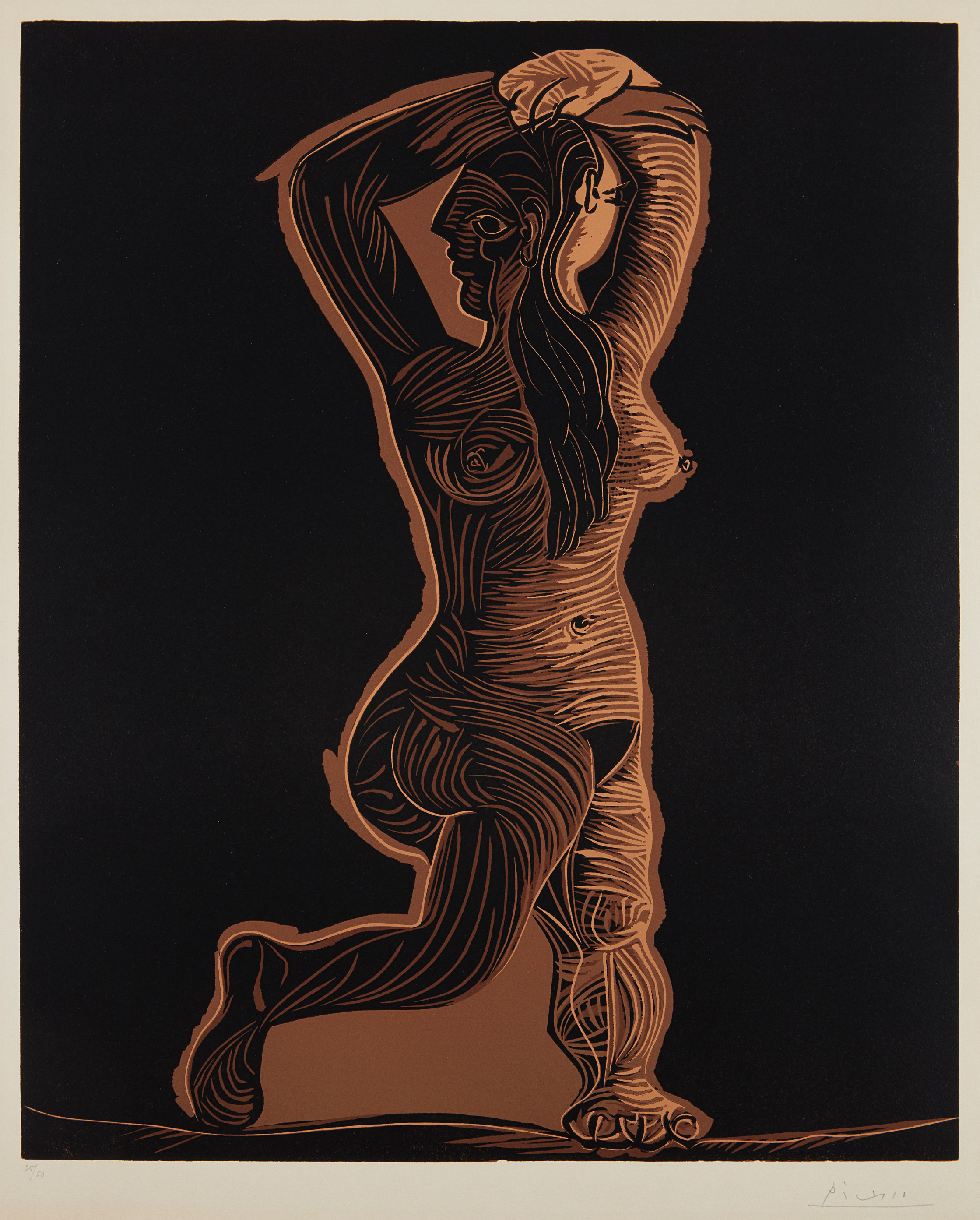 Pablo Picasso — Grand nu de femme (Large Nude Woman)