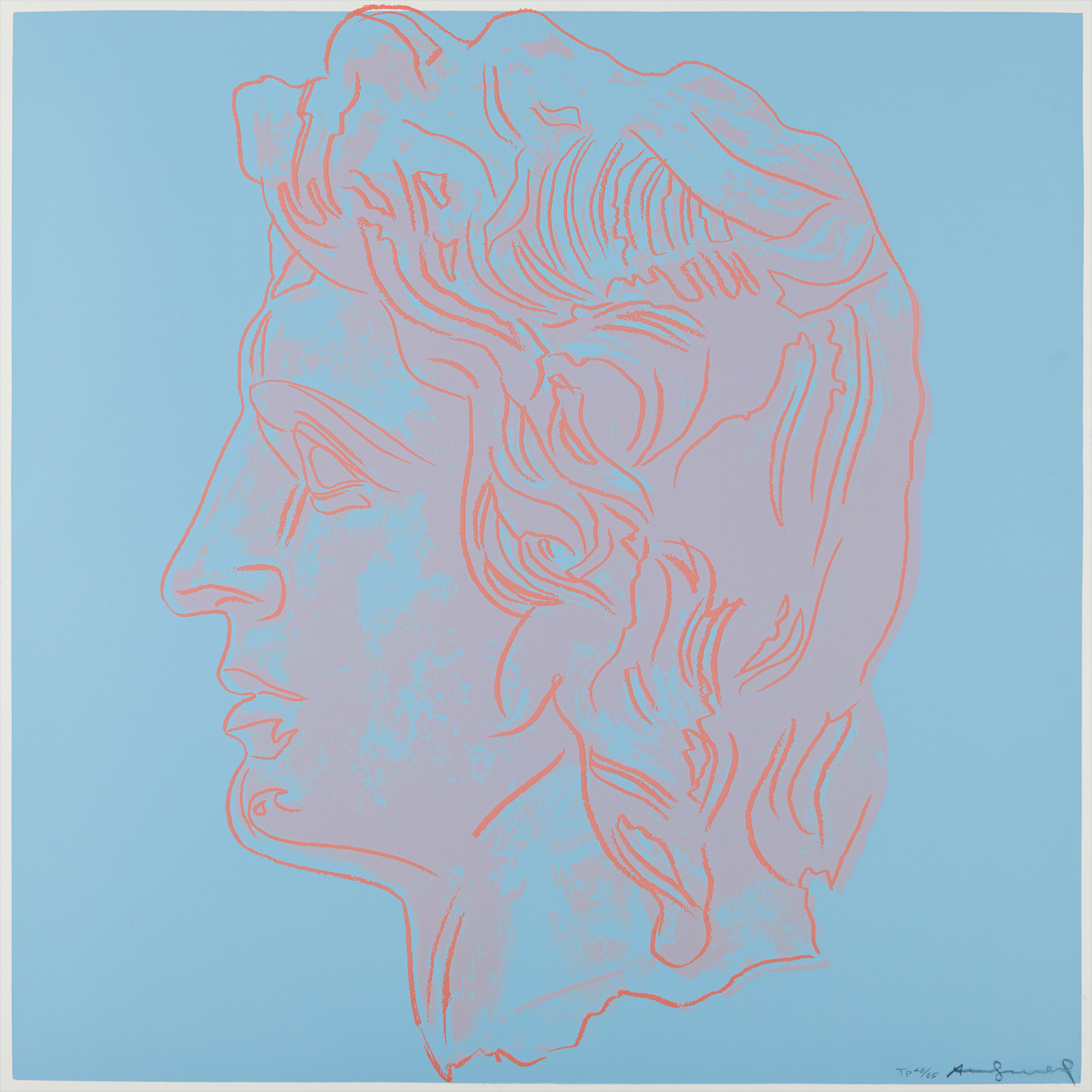 Andy Warhol — Alexander the Great