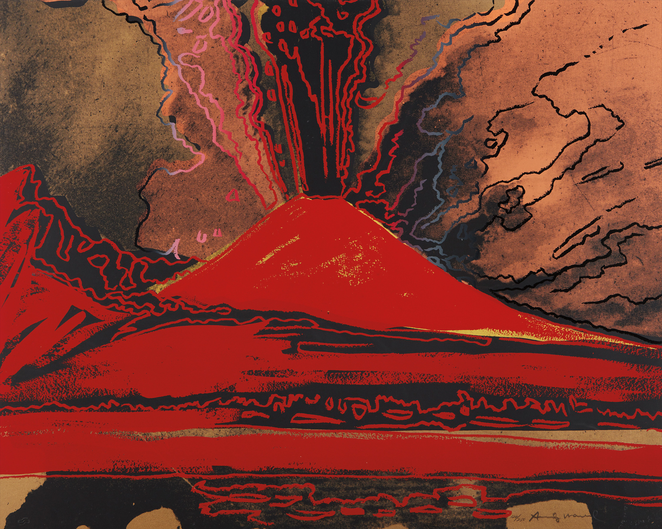 Andy Warhol — Vesuvius