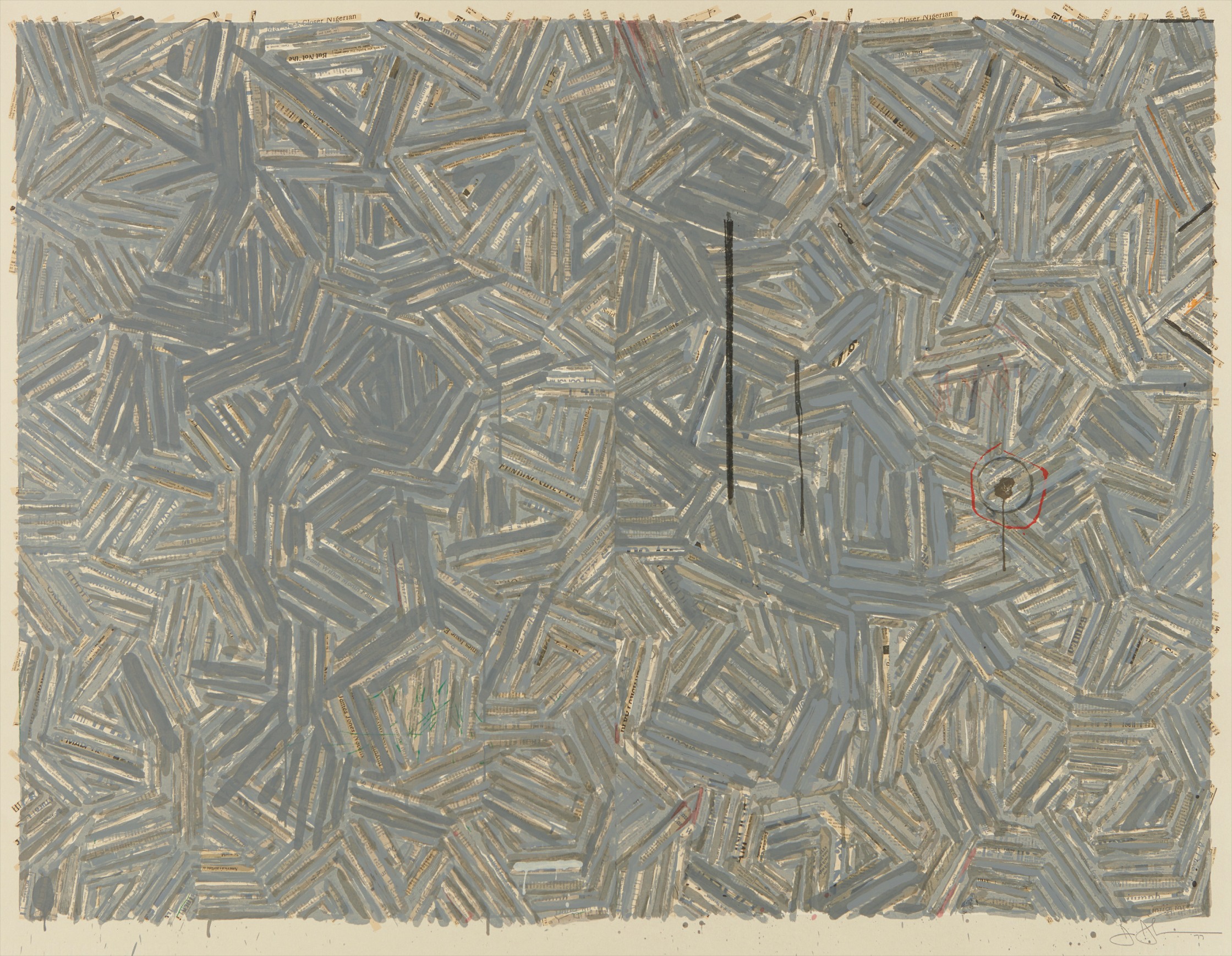 Jasper Johns — The Dutch Wives