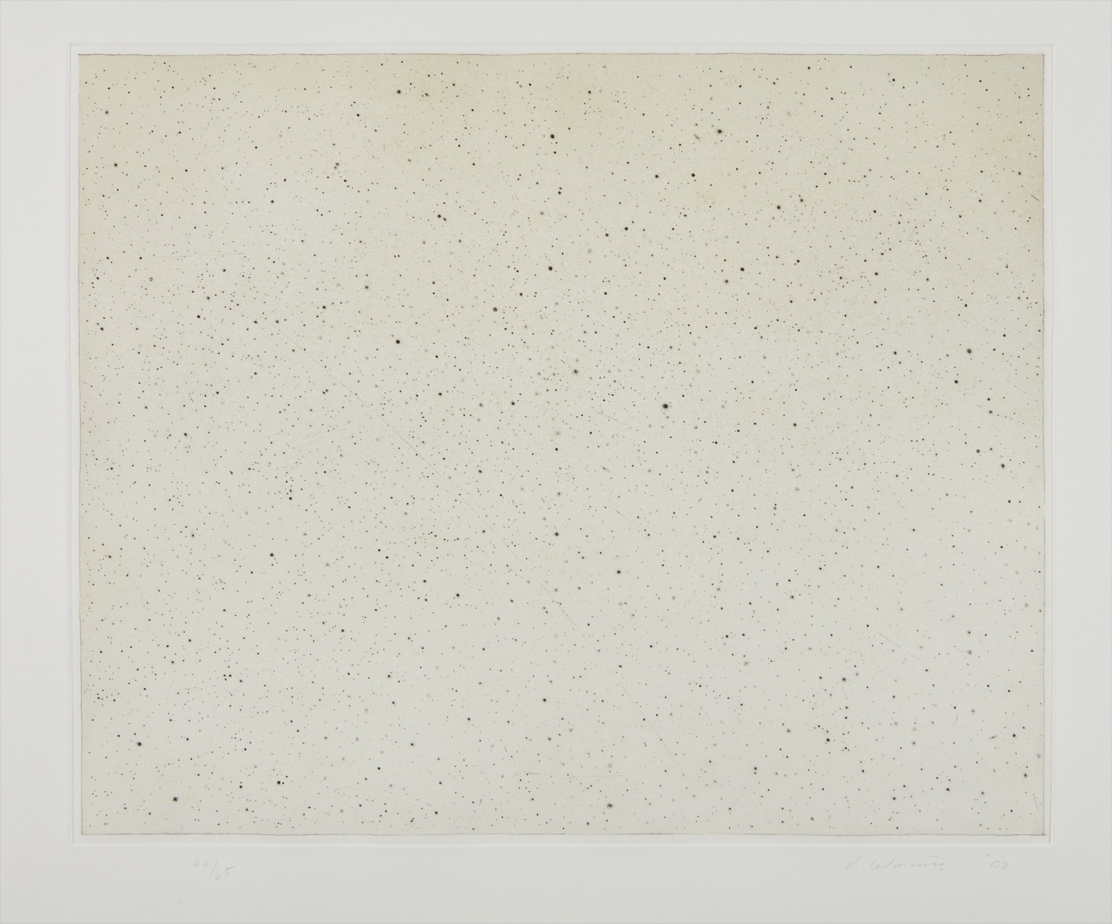 Vija Celmins — Night Sky 1 (Reversed)