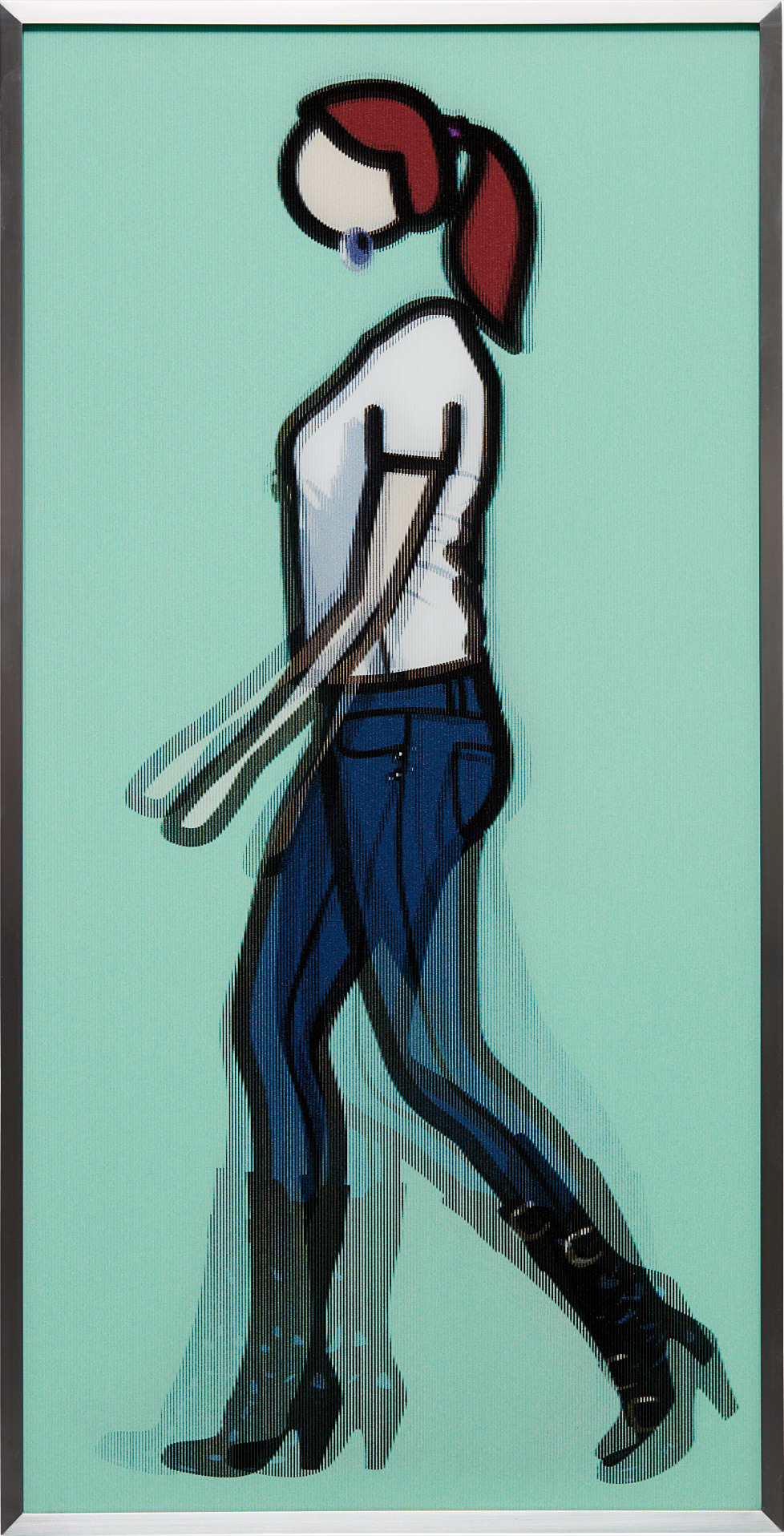 Julian Opie — Tina walking