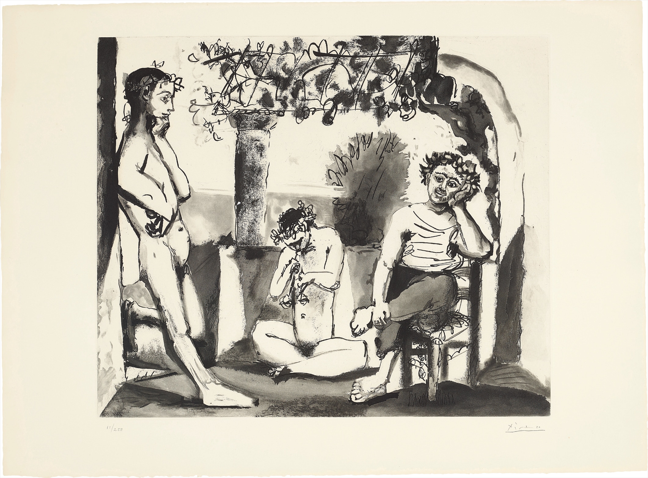 Pablo Picasso — Bacchanale