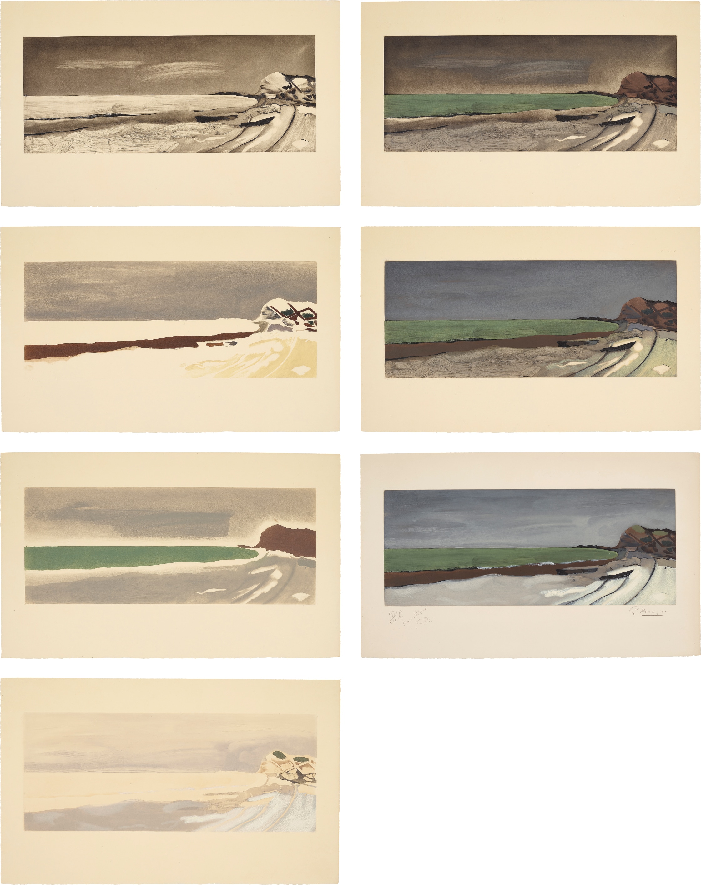 Georges Braque — Varengeville: seven impressions