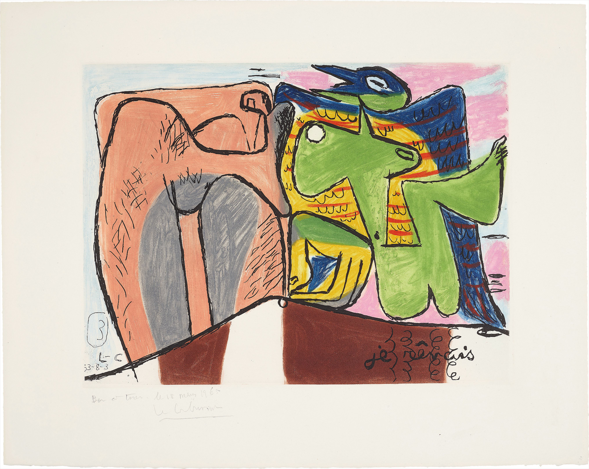 Le Corbusier — Unité: plate 3