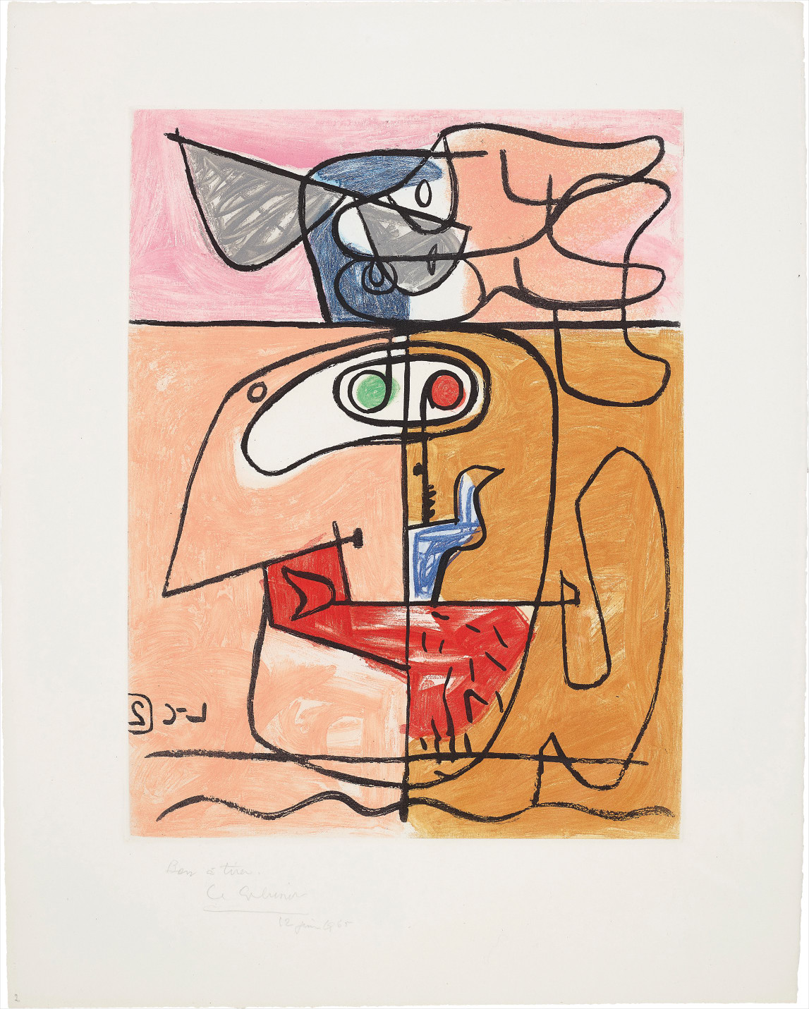 Le Corbusier — Unité: plate 2