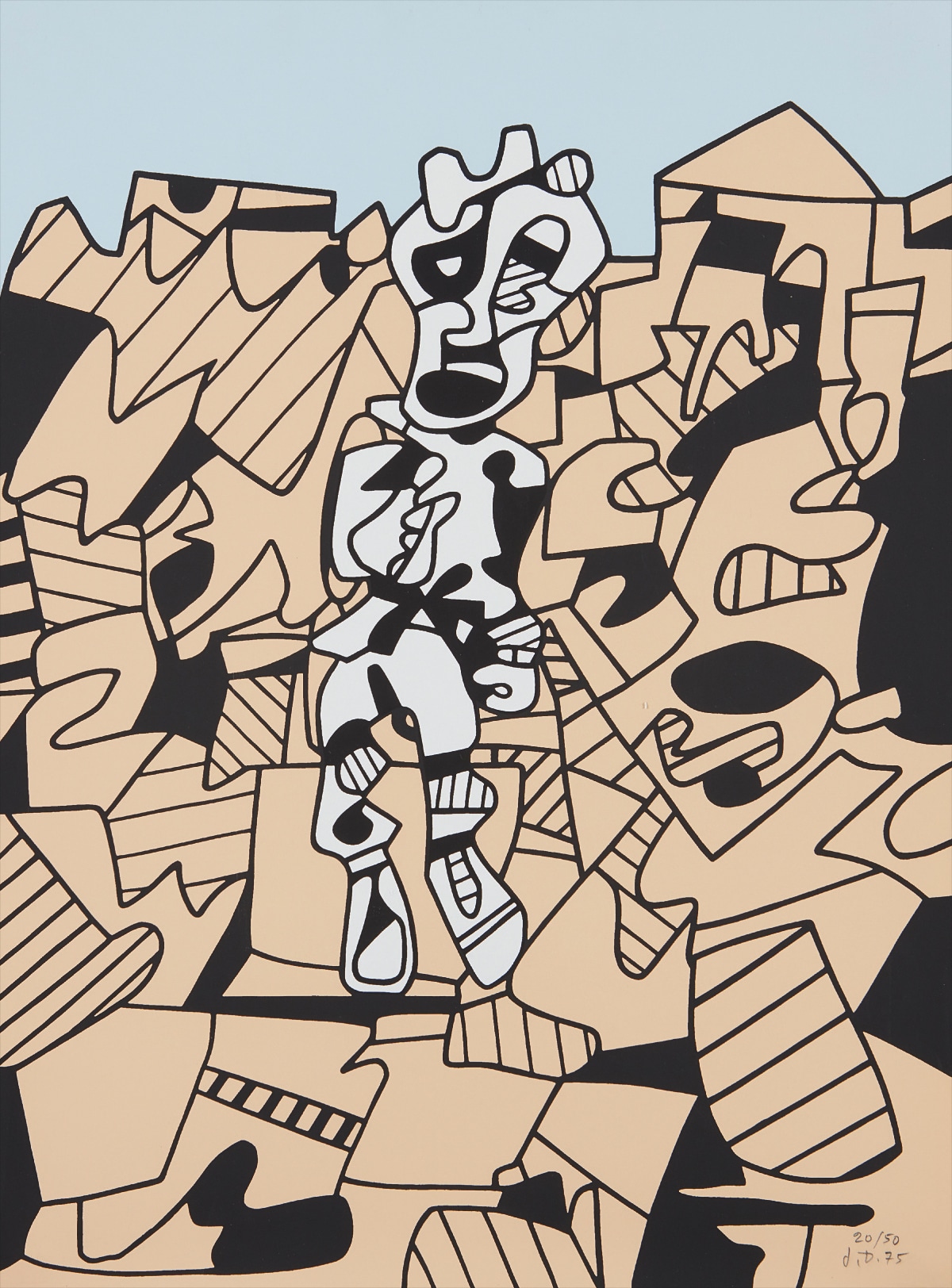 Jean Dubuffet — Territoire et paysan