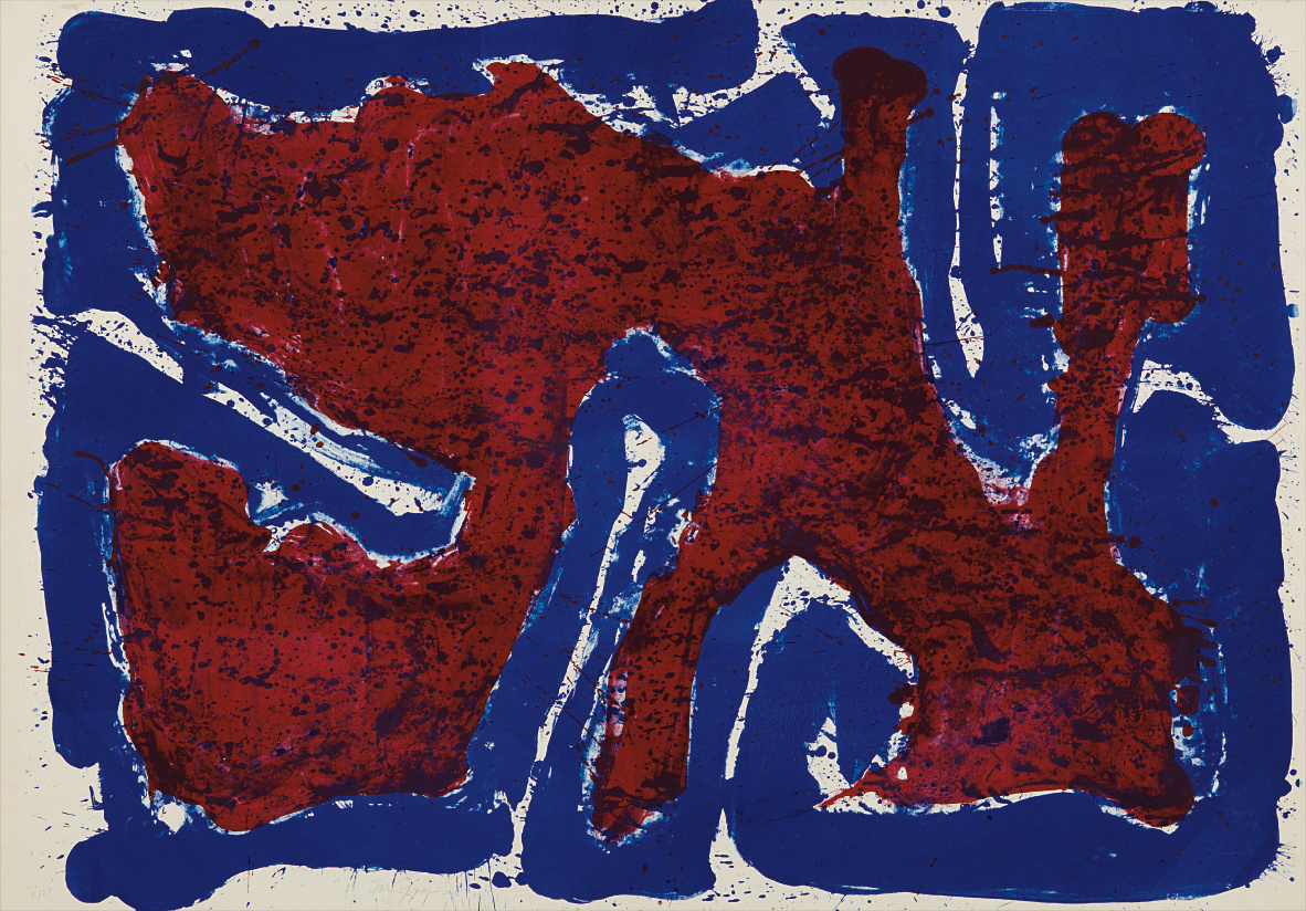Sam Francis — Serpent on the Stone