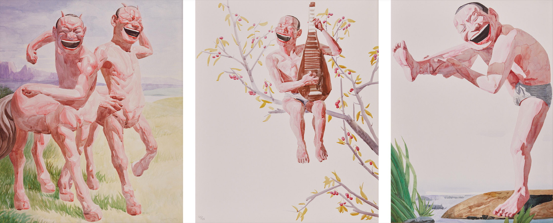 Yue Minjun — Yue Minjun