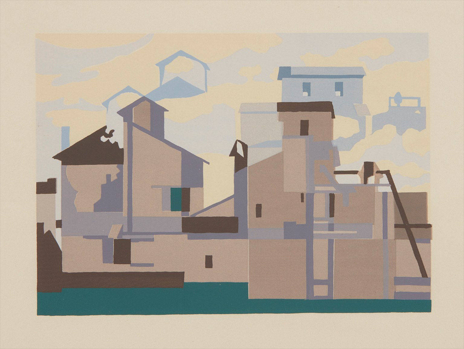 Charles Sheeler — Architectural Cadences