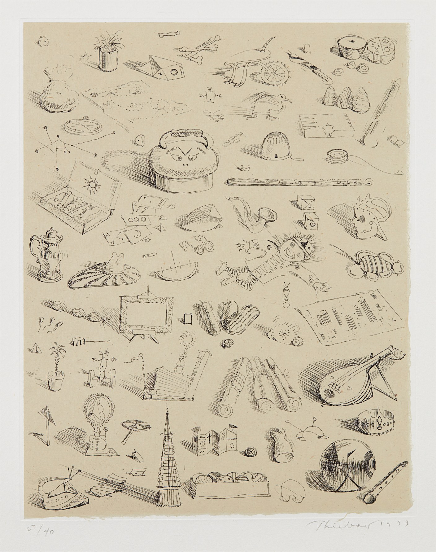 Wayne Thiebaud — Souvenirs of Cities