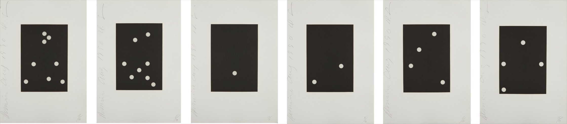 Donald Sultan — Dominoes