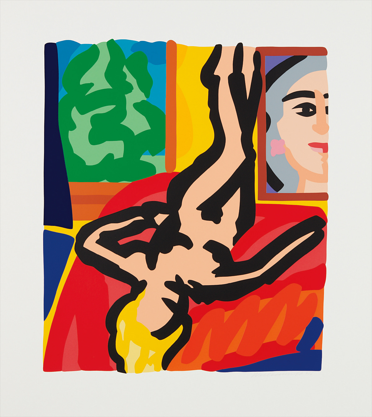 Tom Wesselmann — Nude with Picasso