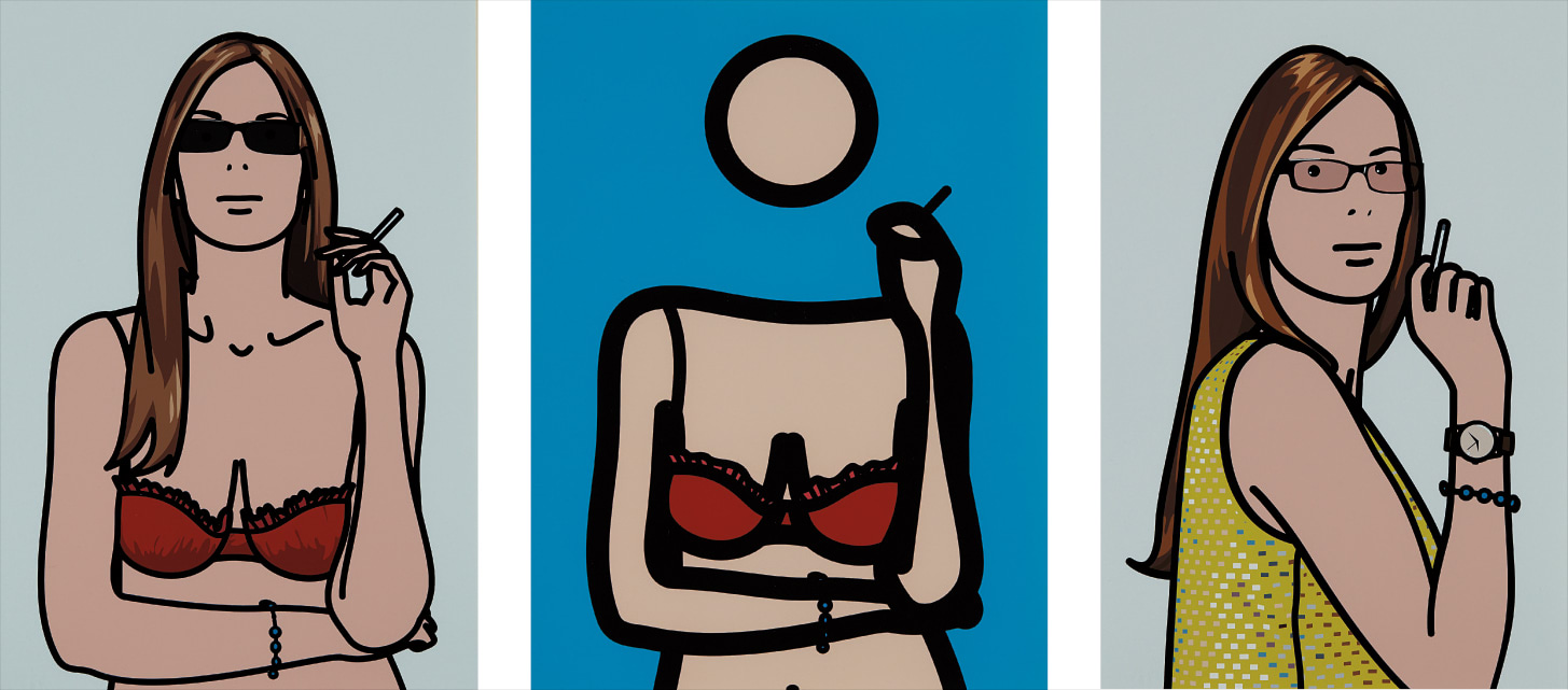 Julian Opie — Twenty Six Portraits