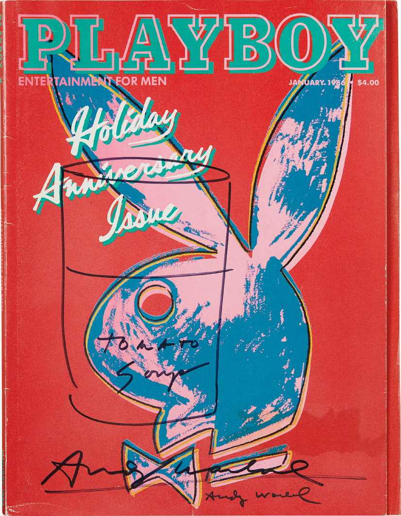 Andy Warhol — Playboy Magazine [Tomato Soup]