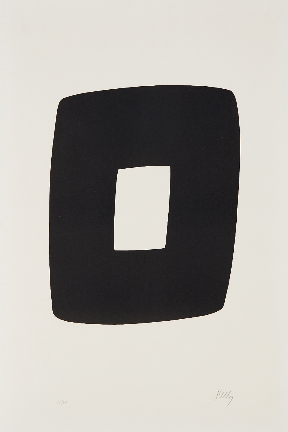 Ellsworth Kelly — Black with White