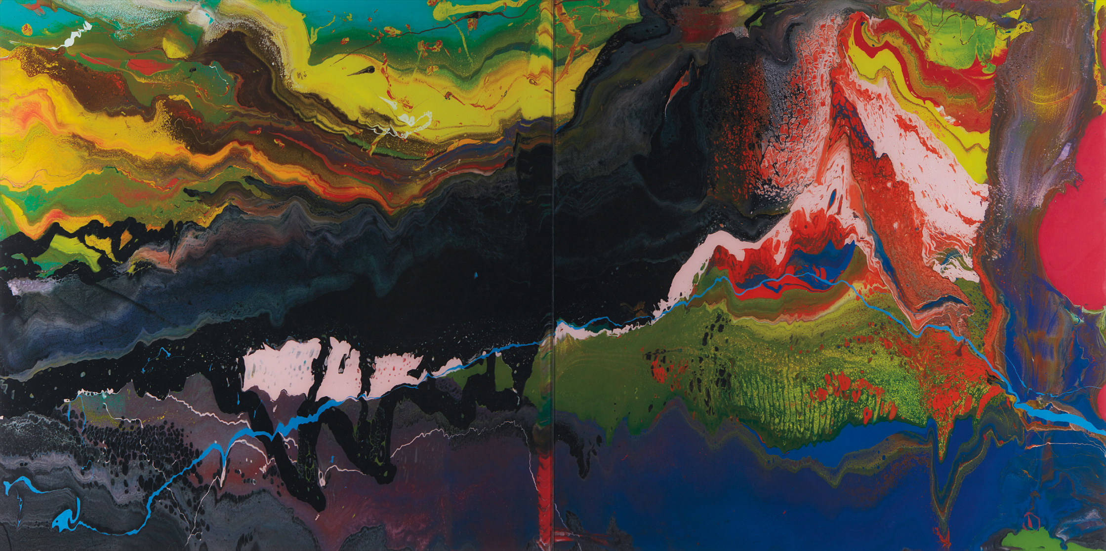 Gerhard Richter — Flow (P 16)