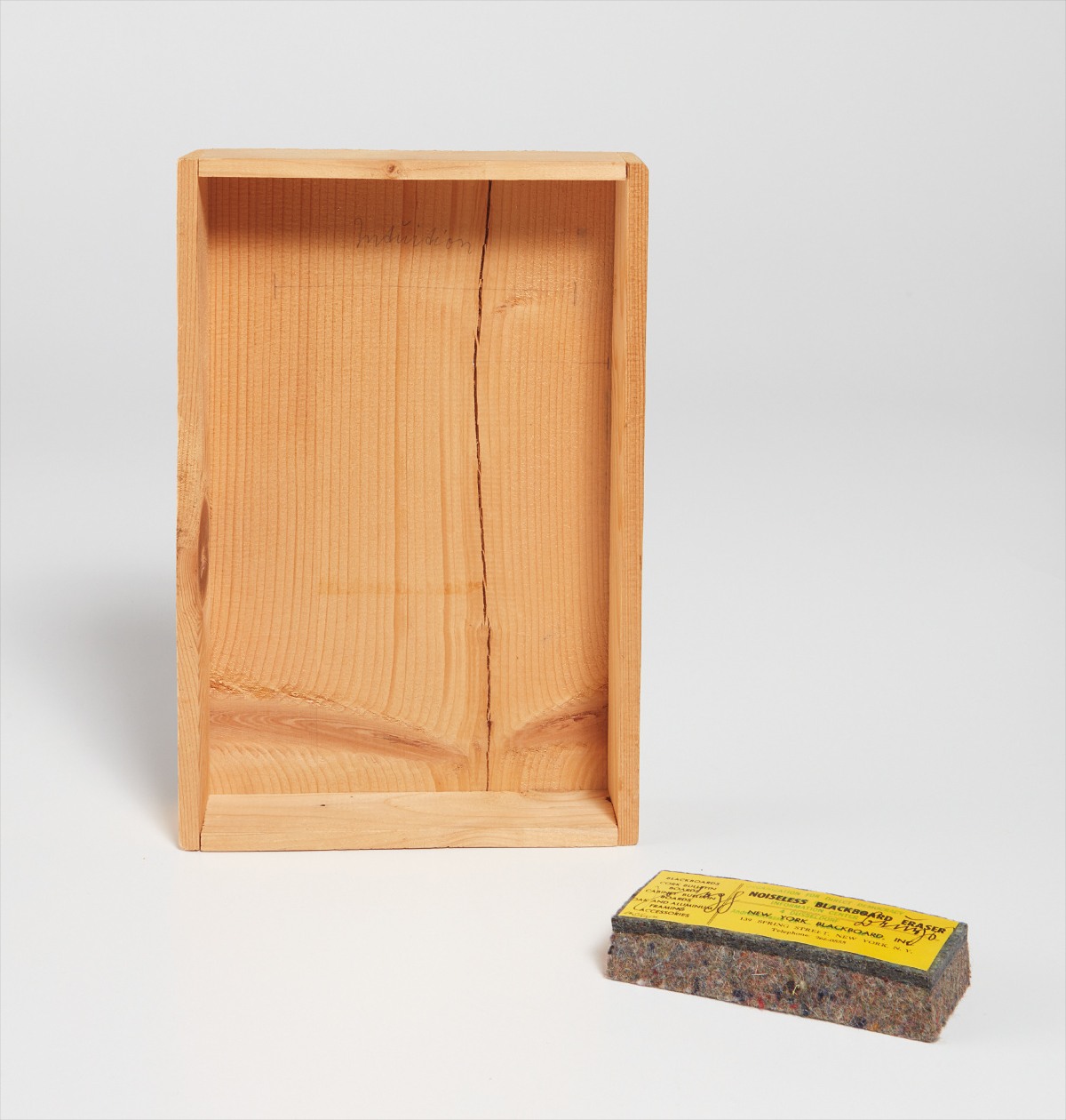 Joseph Beuys — Intuition; and Noiseless Blackboard Eraser
