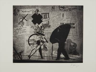 Nose Projection with Walking Woman