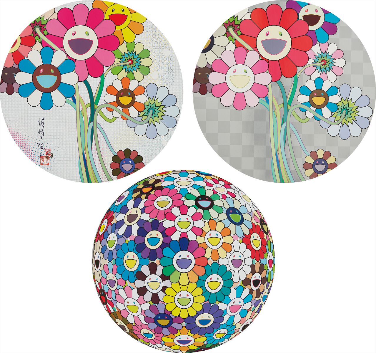 Takashi Murakami — Even The Digital Realm Has Flowers To Offer!; Warhol/Silver; and Thoughs on Matisse
