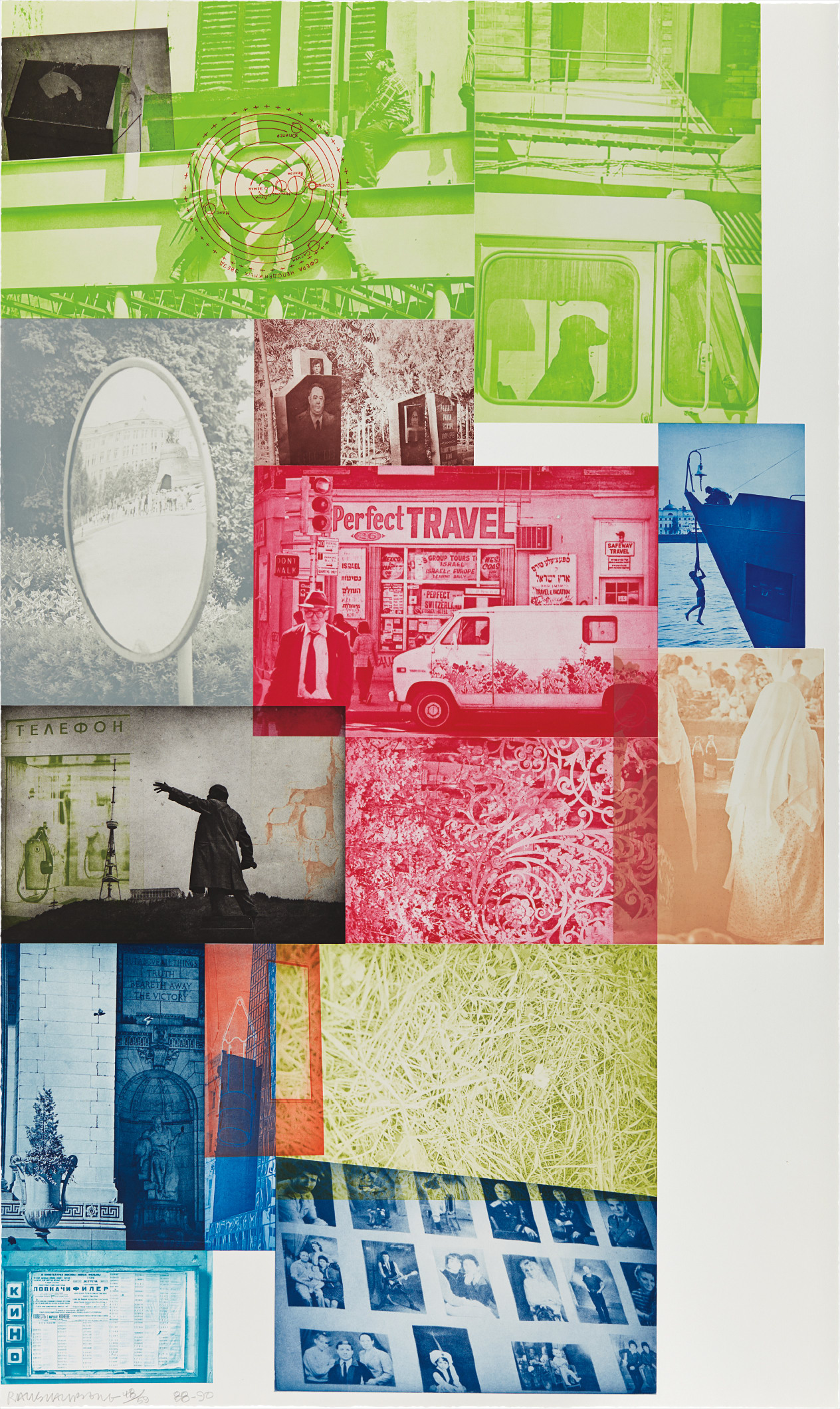 Robert Rauschenberg — Soviet American Array VI