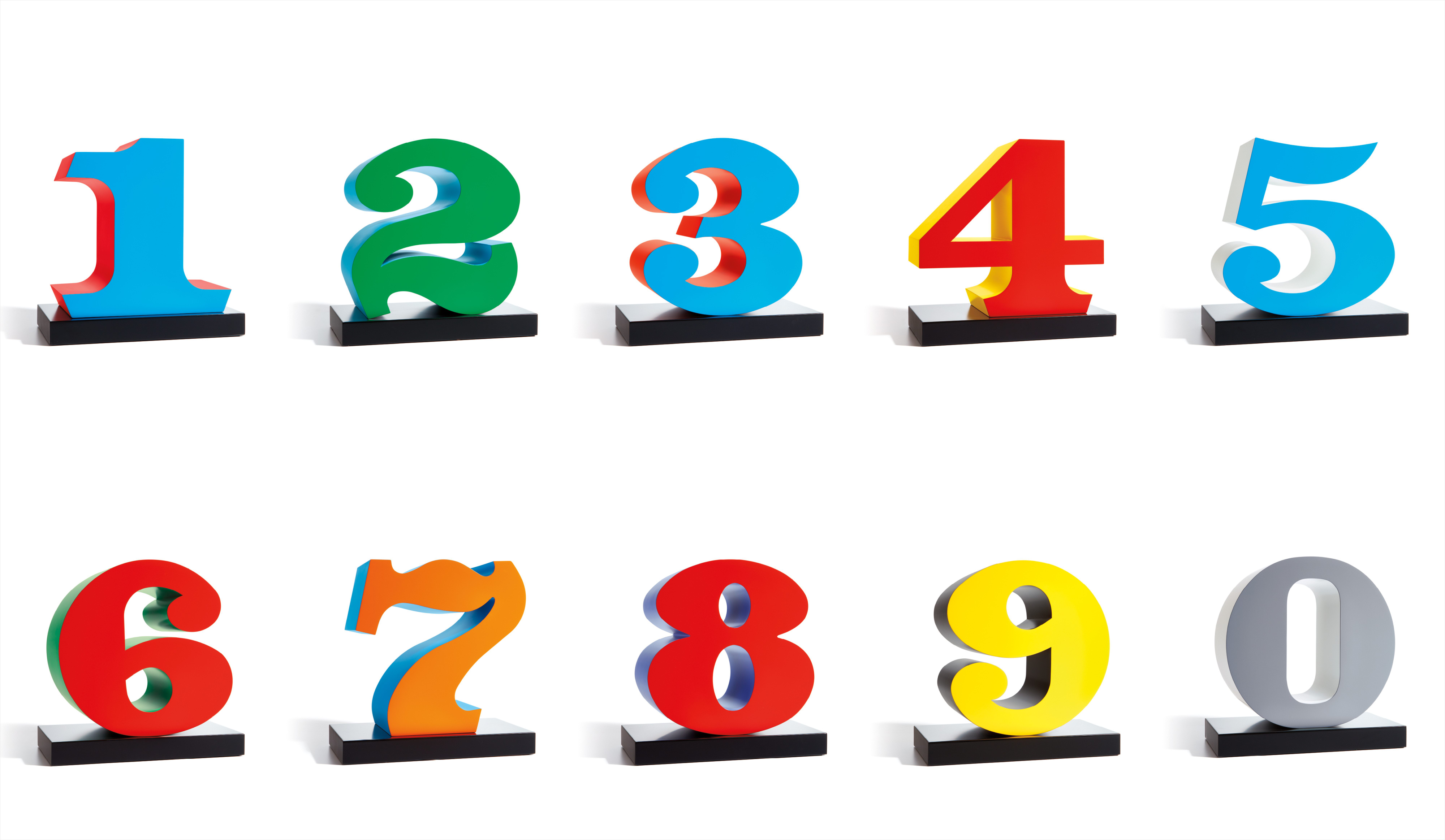 Robert Indiana — NUMBERS ONE through ZERO