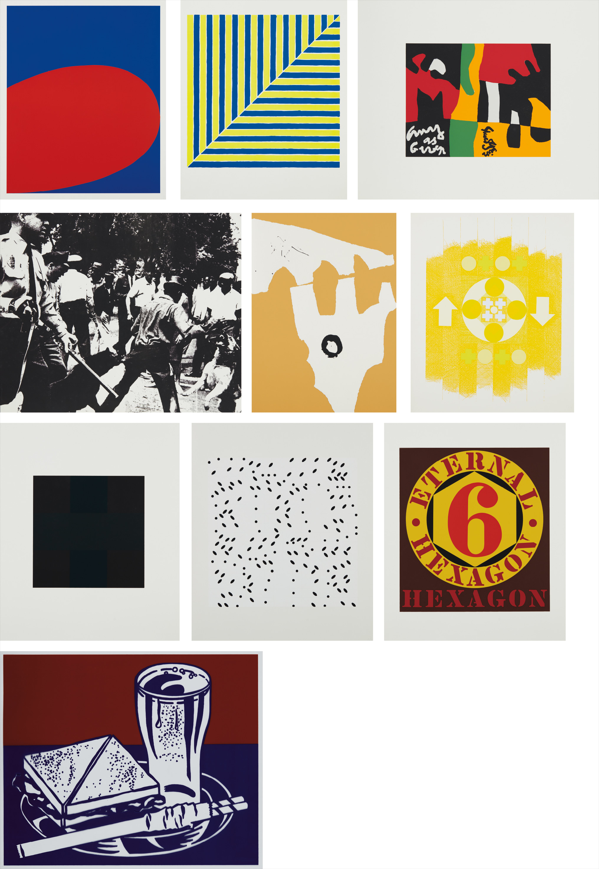 Various Artists — X + X (Ten Works by Ten Painters)