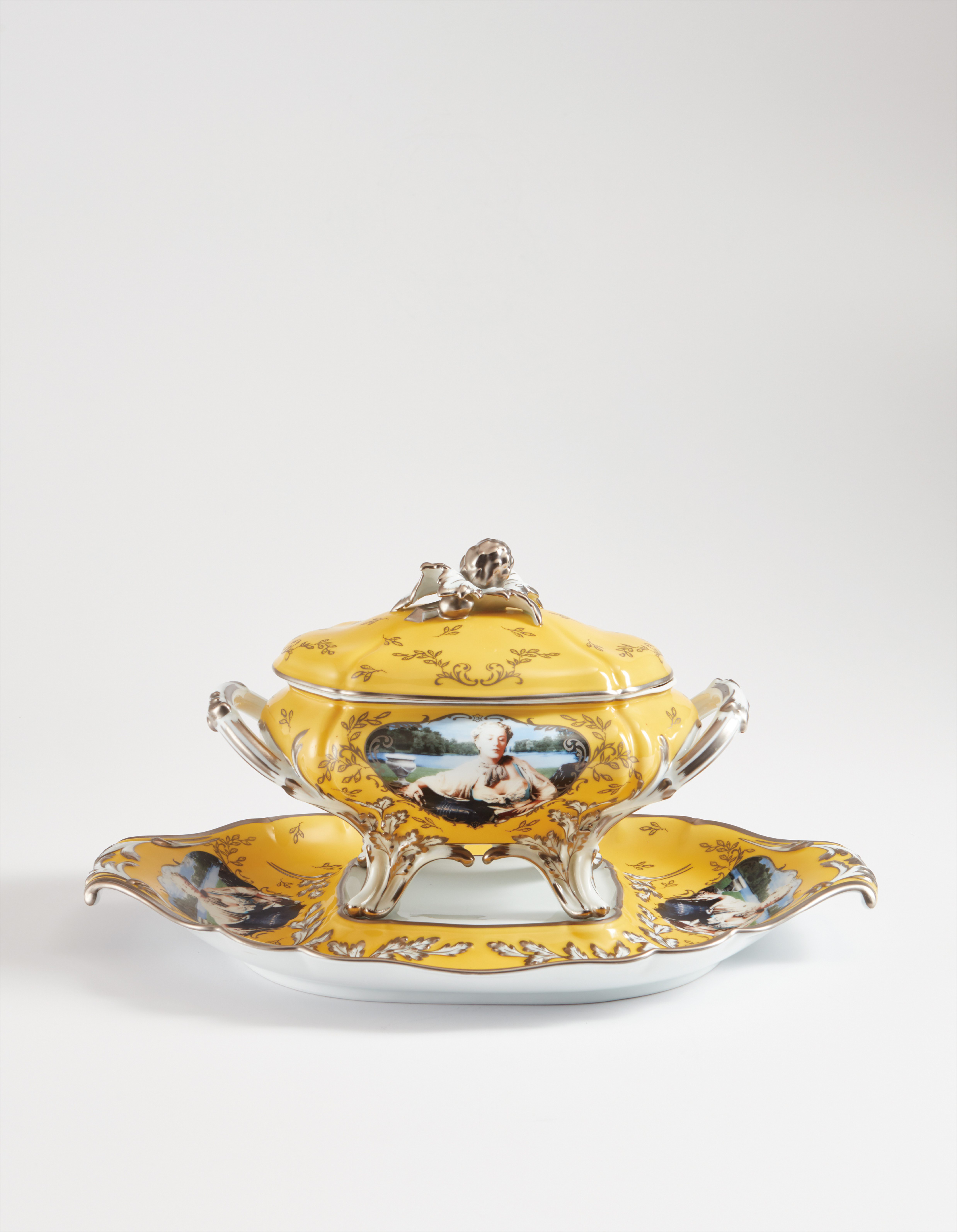 Cindy Sherman — Madame de Pompadour (née Poisson) soup tureen