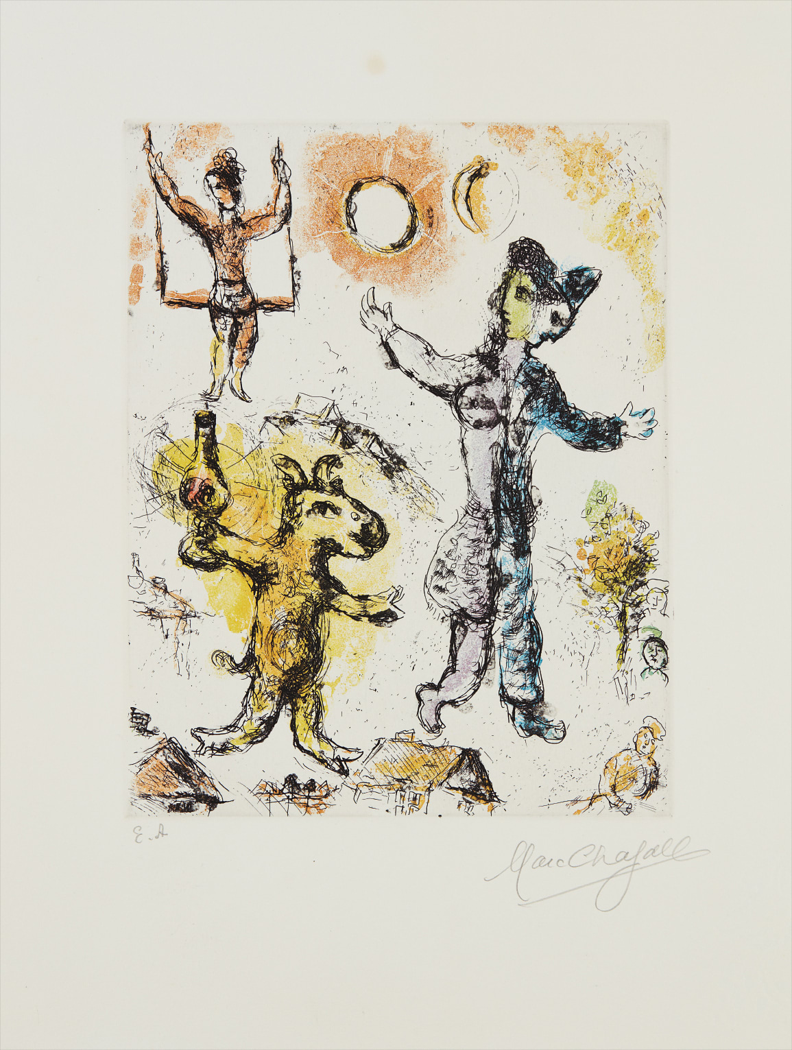Marc Chagall — Le Rêve de l’âne (The Donkey's Dream)