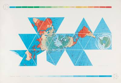 Dymaxion Air - Ocean World Map