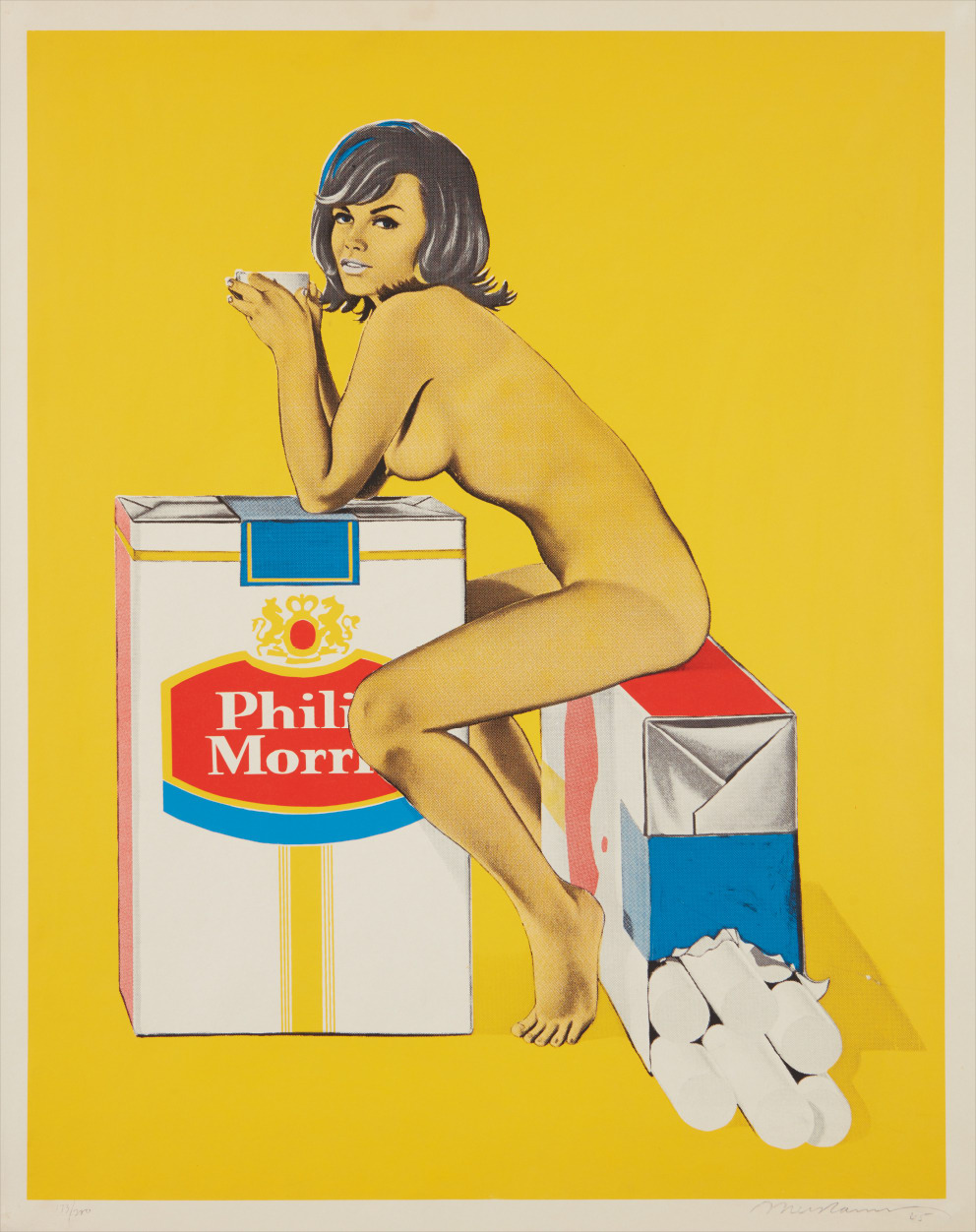 Mel Ramos — Tobacco Rhoda, from 11 Pop Artists, Volume II