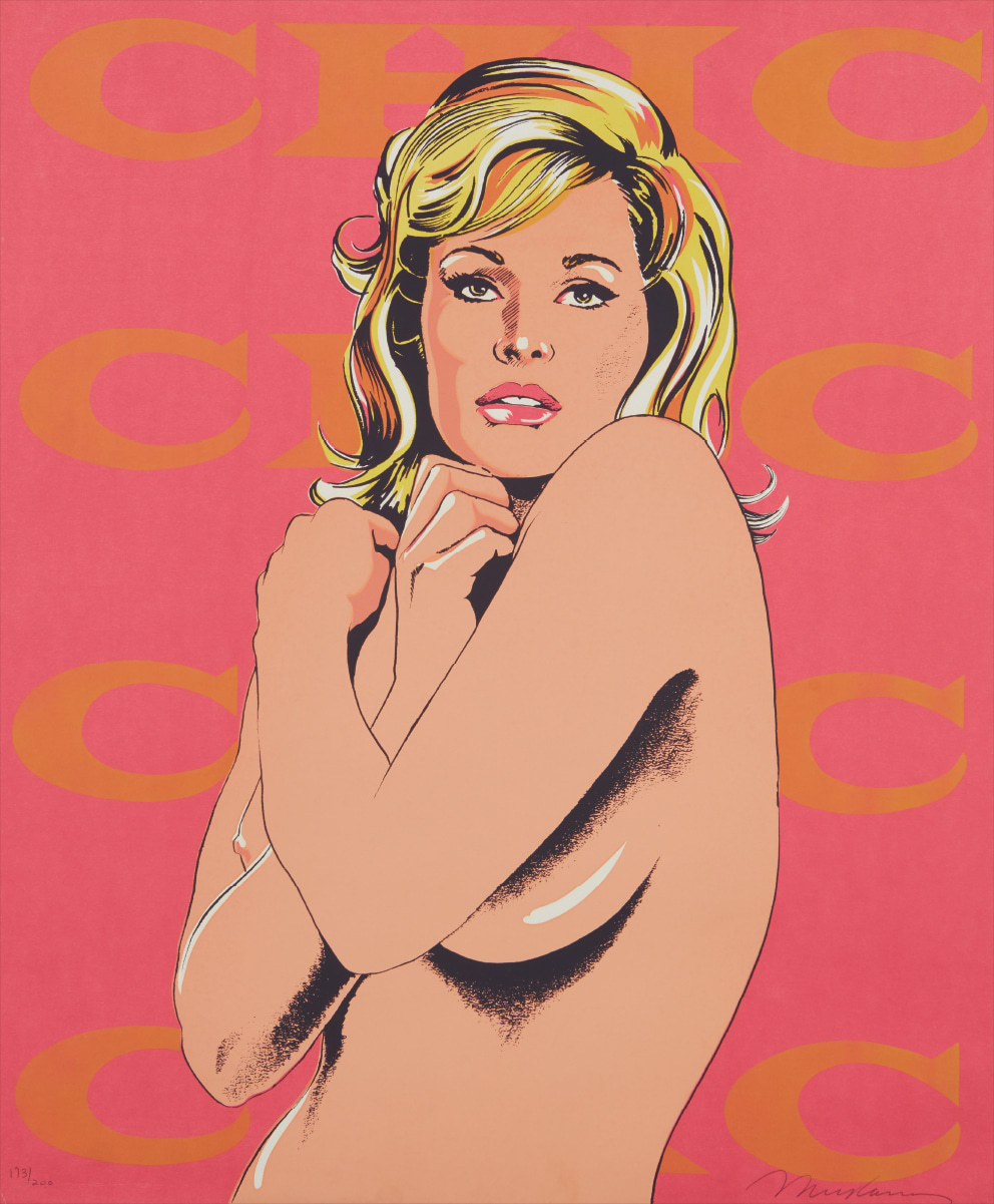 Mel Ramos — Chic, from 11 Pop Artists, Volume I