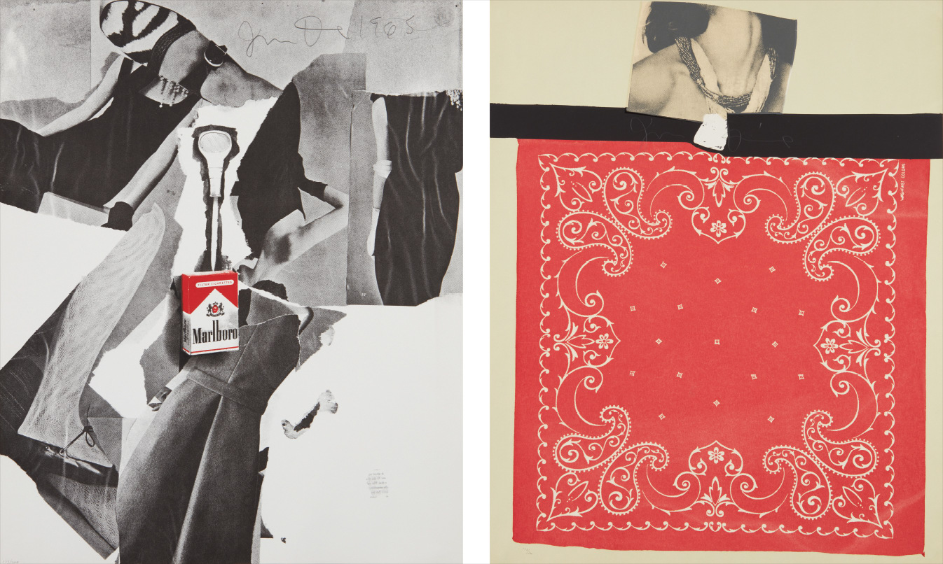 Jim Dine — Awl, from 11 Pop Artists Volume I; and Throat, from 11 Pop Artists Volume II