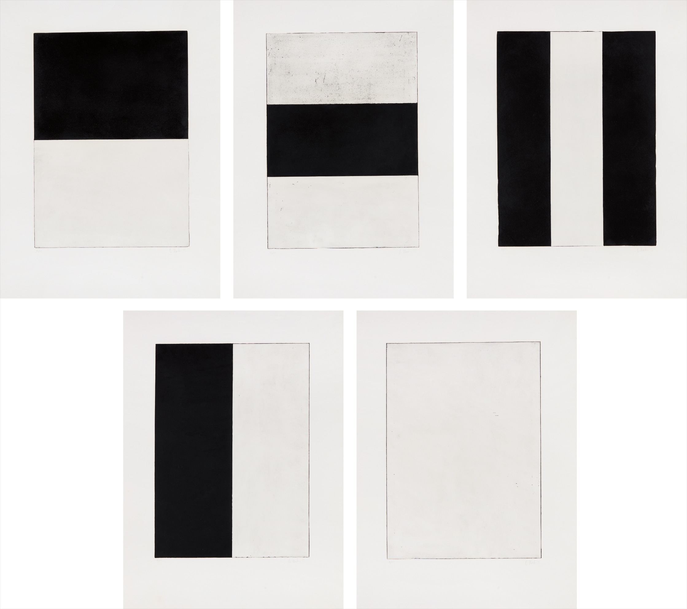 Brice Marden — Five Plates