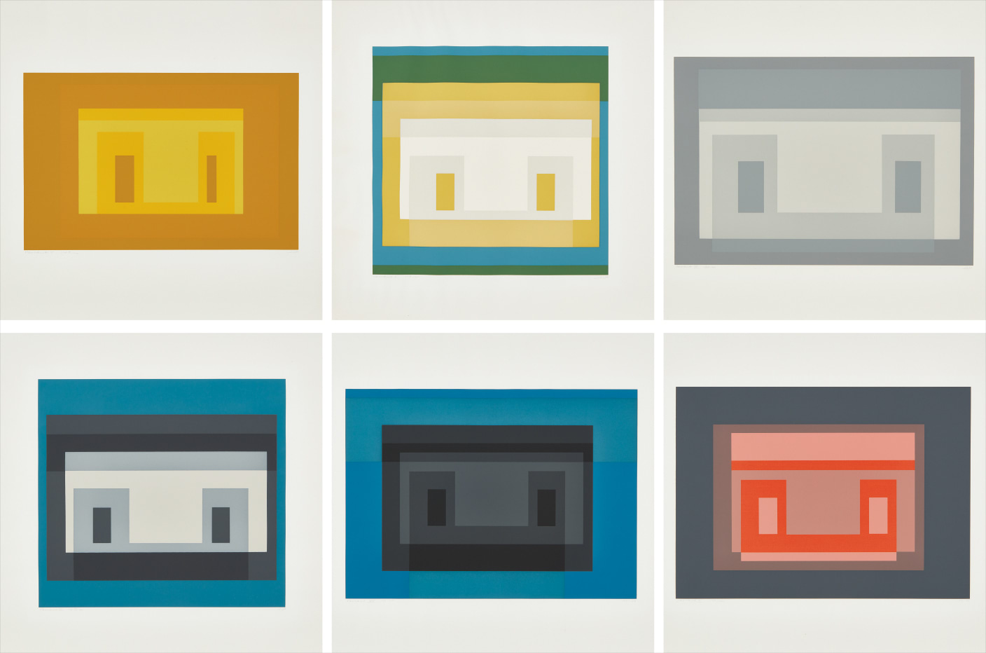 Variants I, II, III, IV, VII and X, from Ten Variants