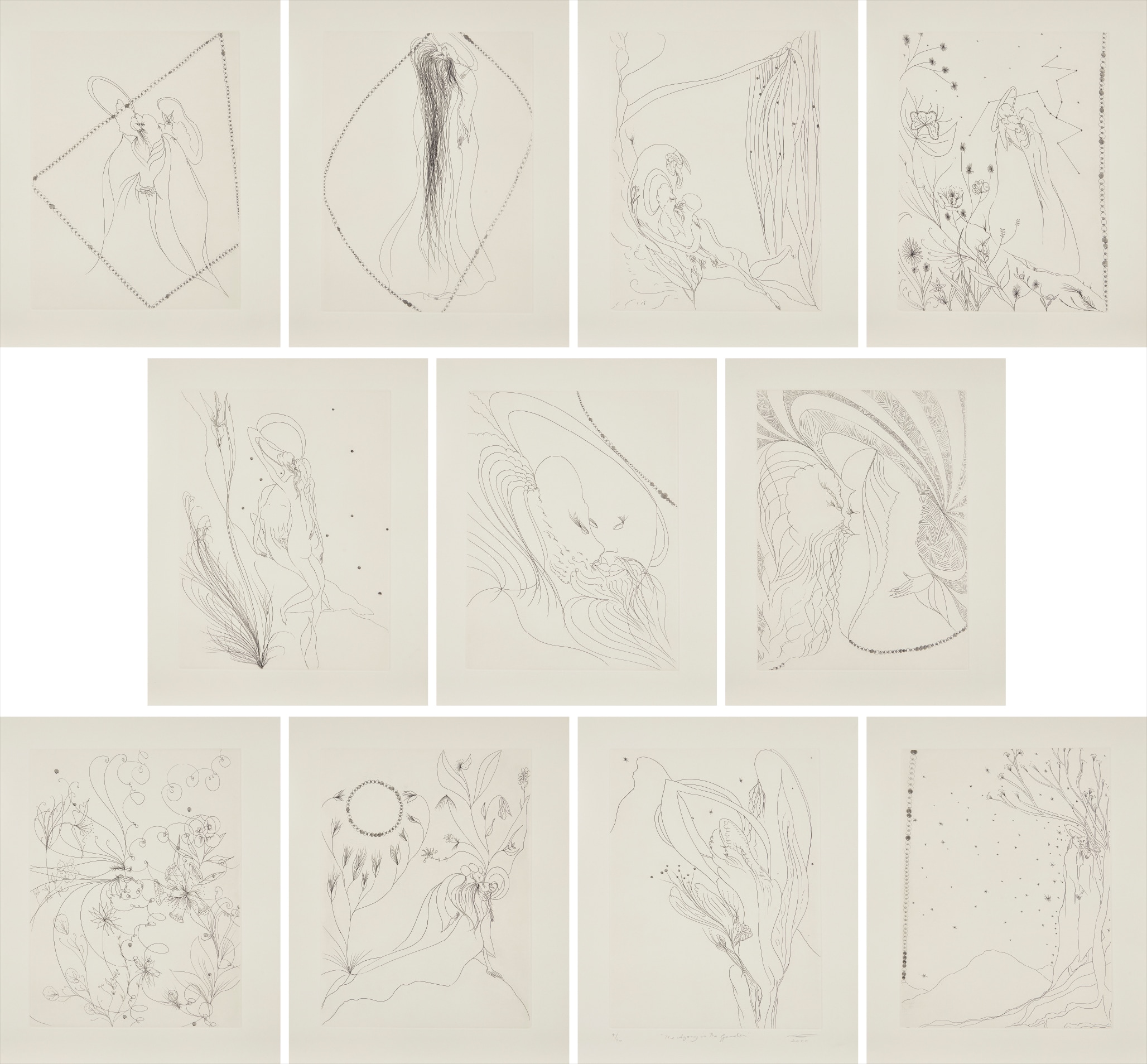 Chris Ofili — The Agony in the Garden