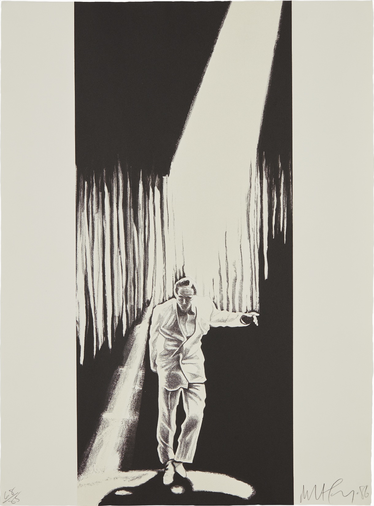 Robert Longo — The Entertainer, from the Artists Portfolio