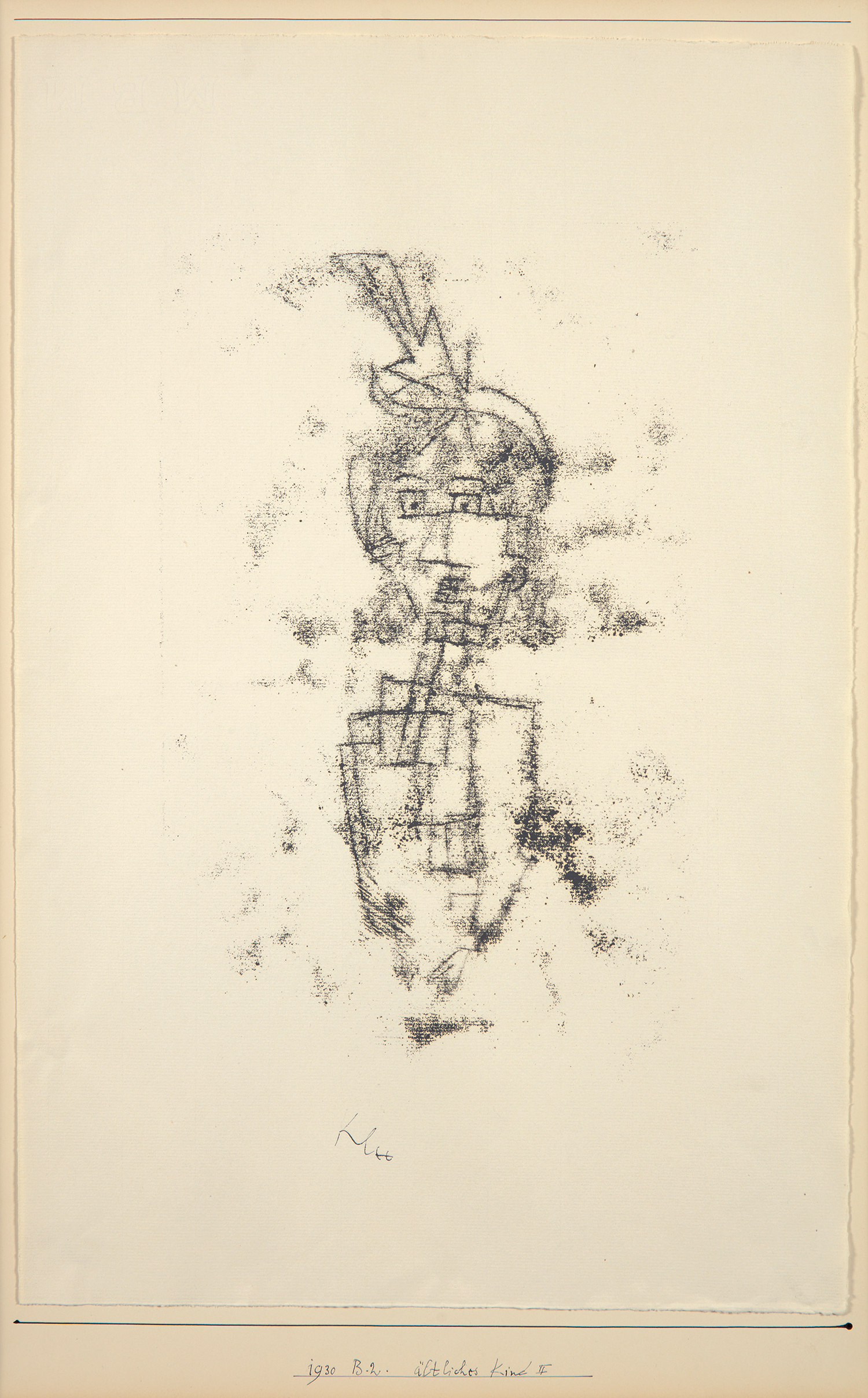 Paul Klee — Ältliches Kind II (Elderly Child II)