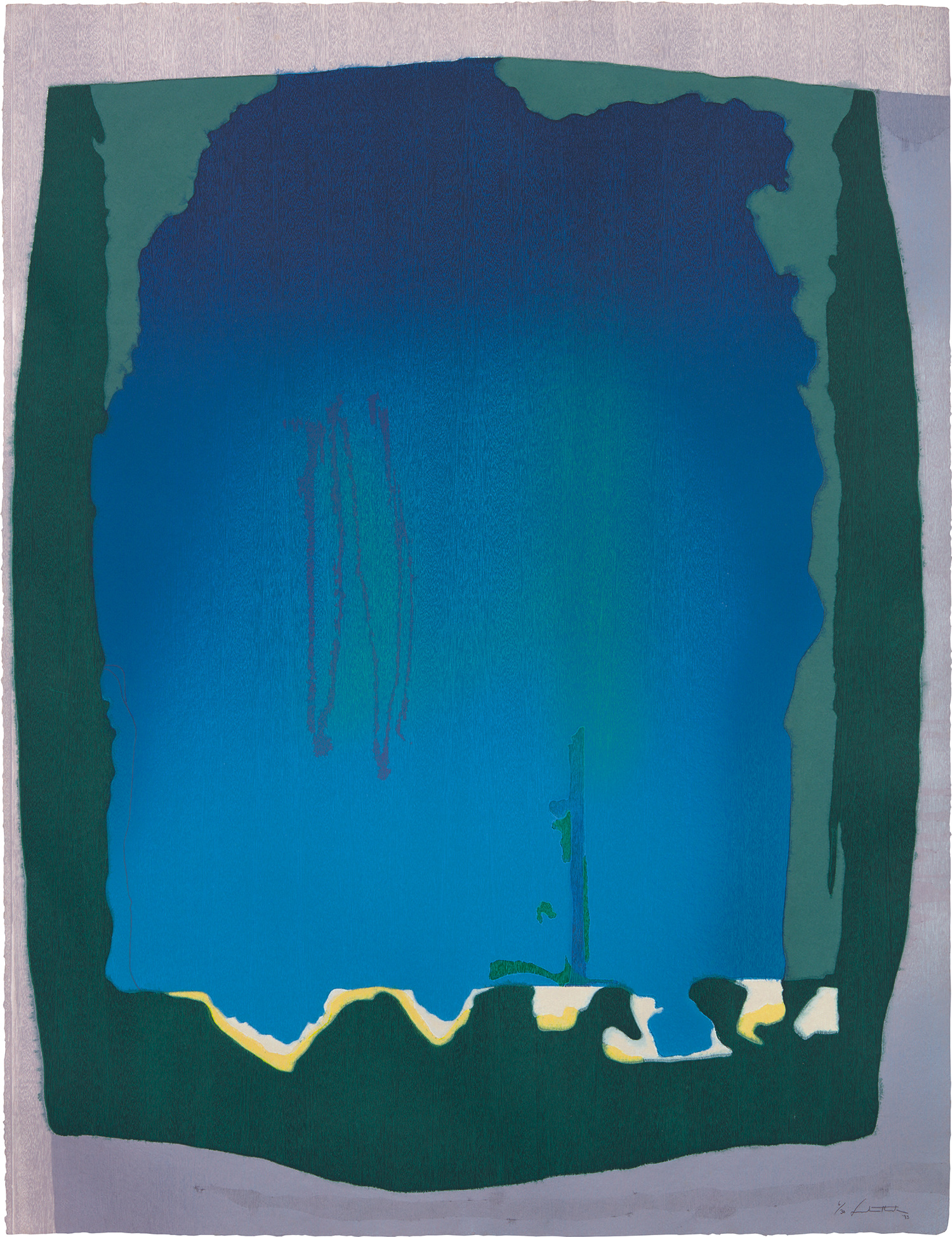 Helen Frankenthaler — Freefall