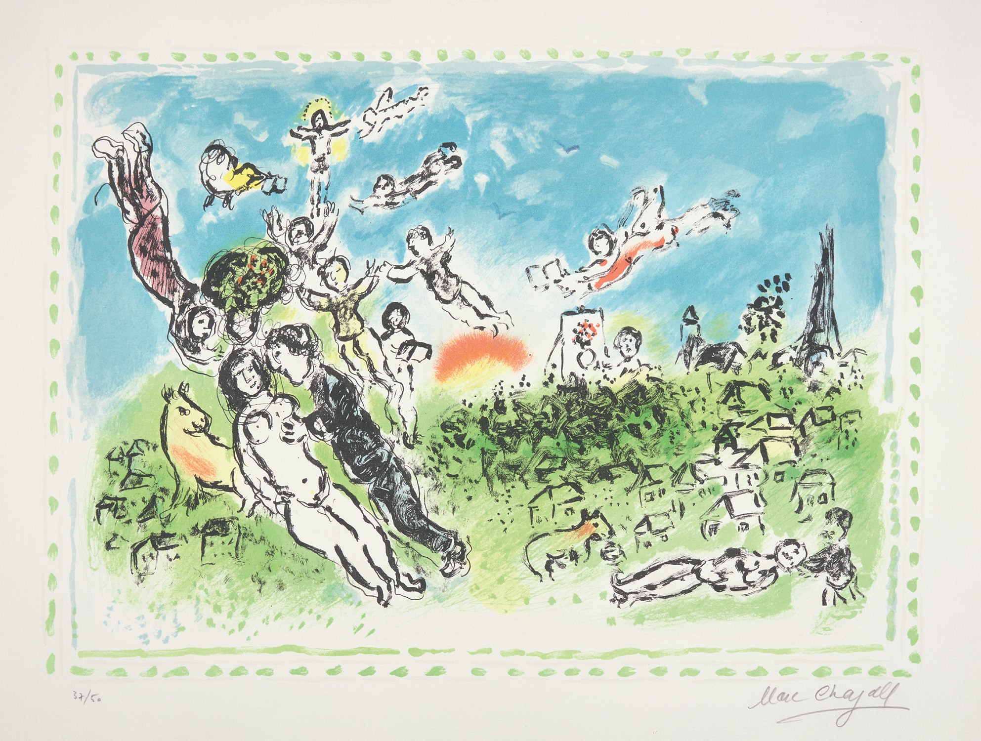 Marc Chagall — Songe d'été (Summer's Dream)