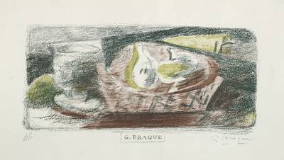 Nature Morte III (Verre et fruits) (Still Life III, Glass and Fruit)