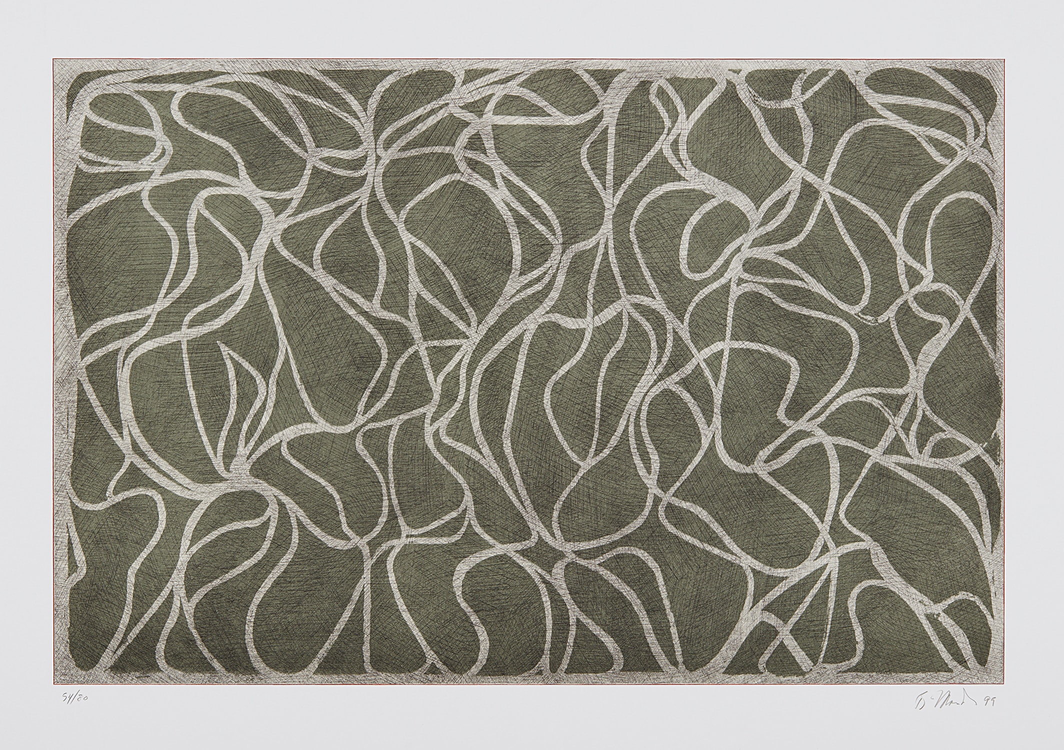 Brice Marden — LA Muses, from MOCA portfolio