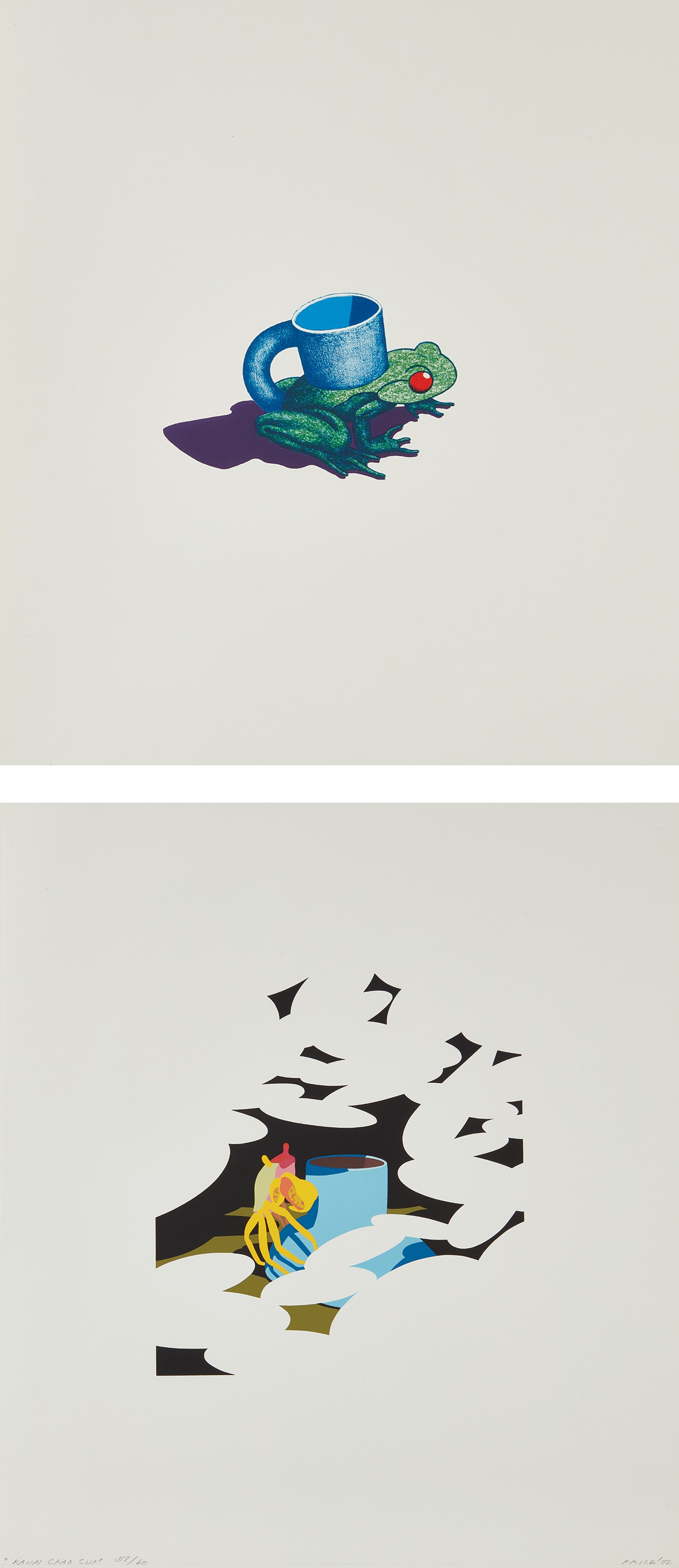 Frog Cup; and Kauai Crab Cup