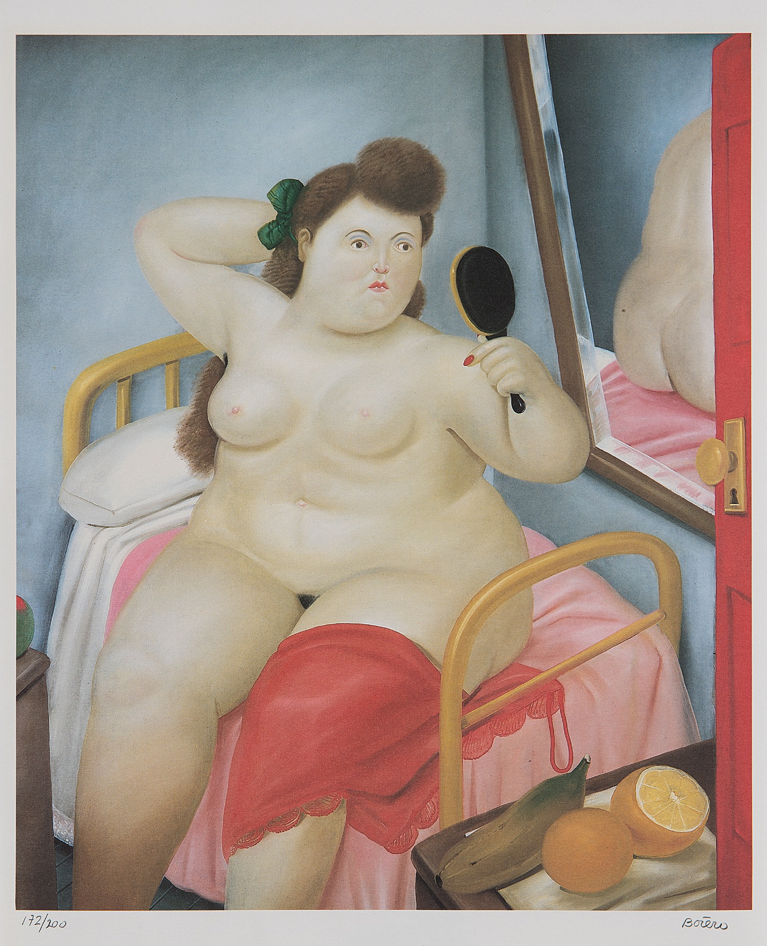 La Toilette, from Botero