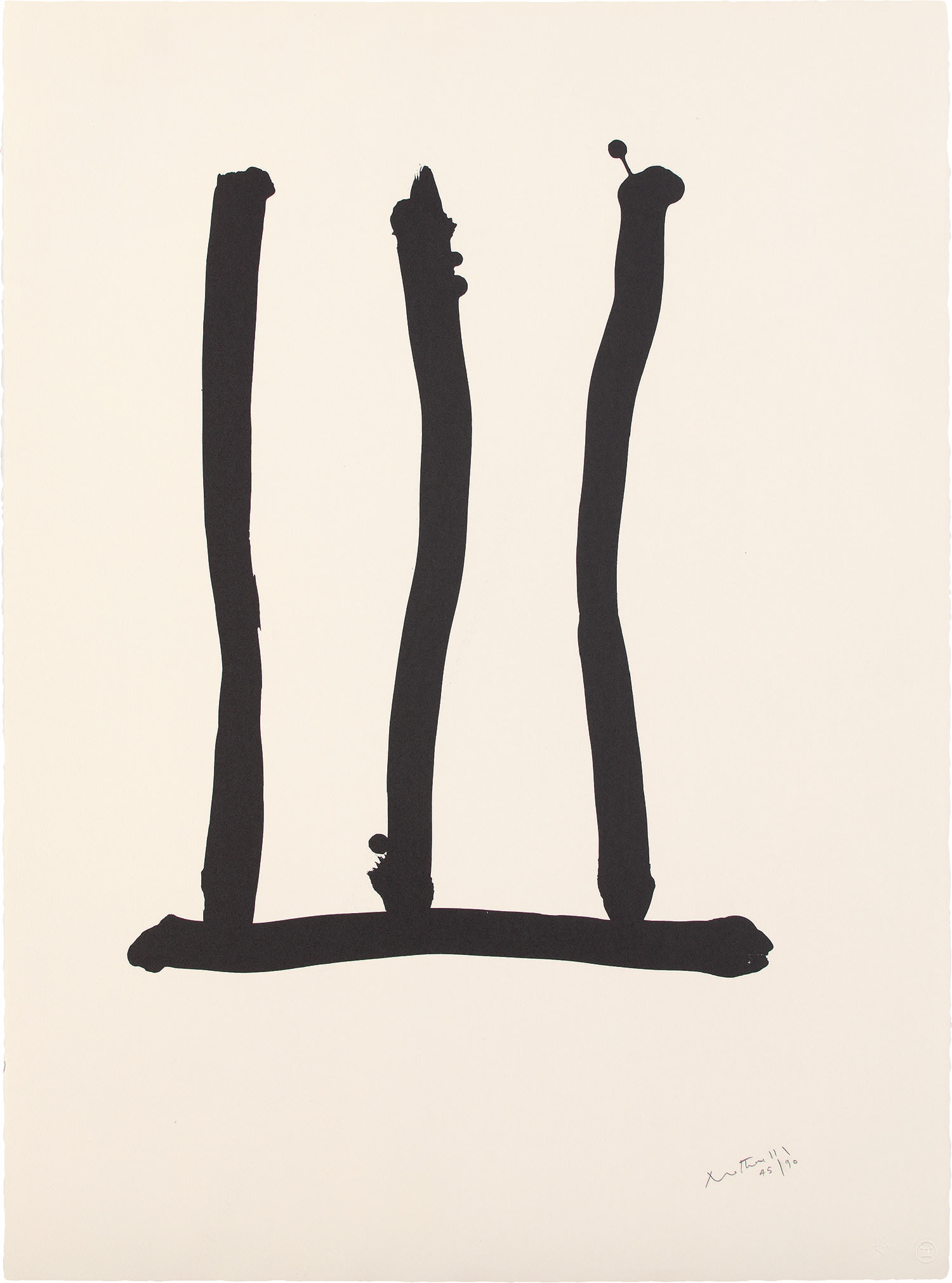 Robert Motherwell — Hommage à Picasso: Window